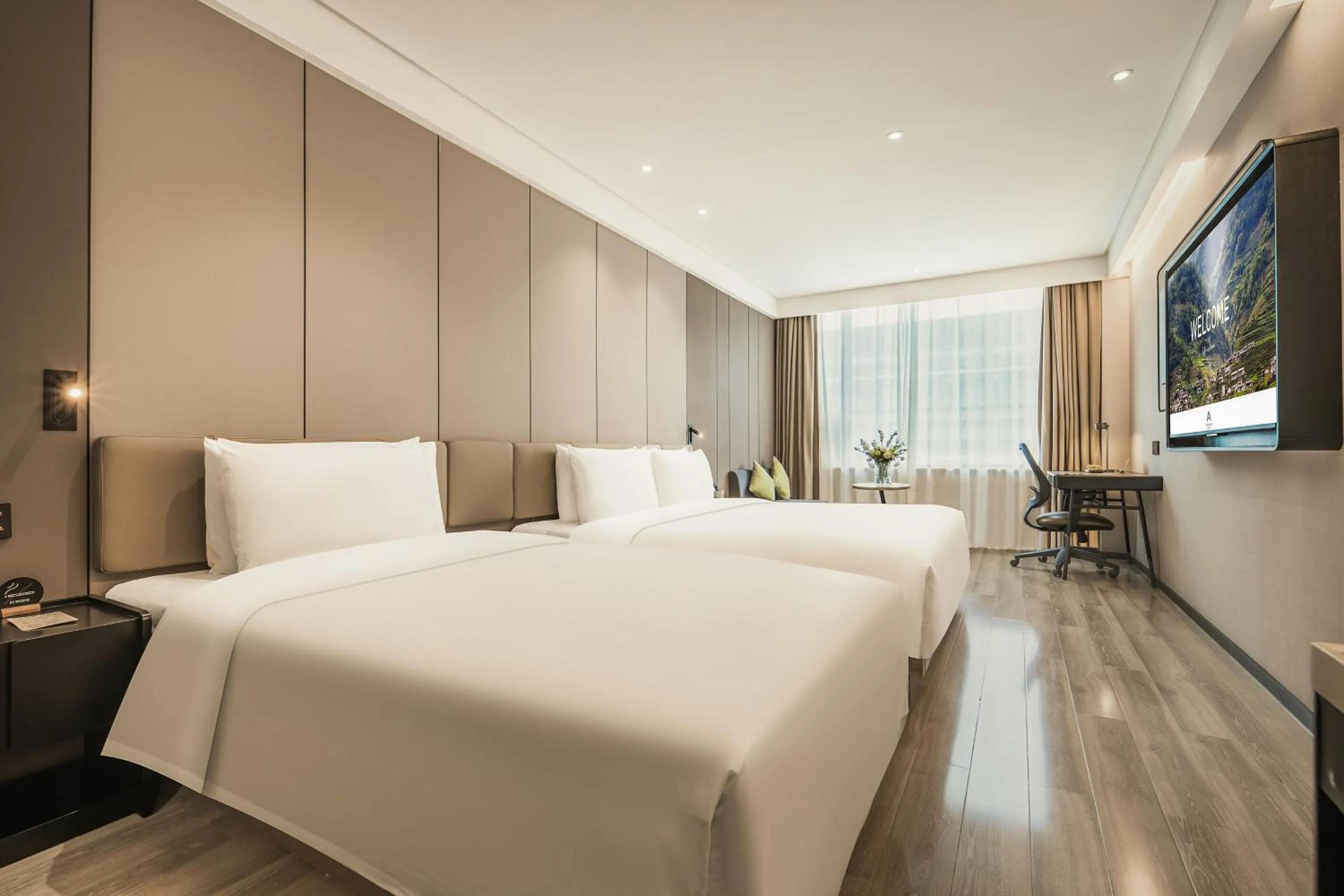 Bed in Atour Hotel -Du Fu Thatched Cottage