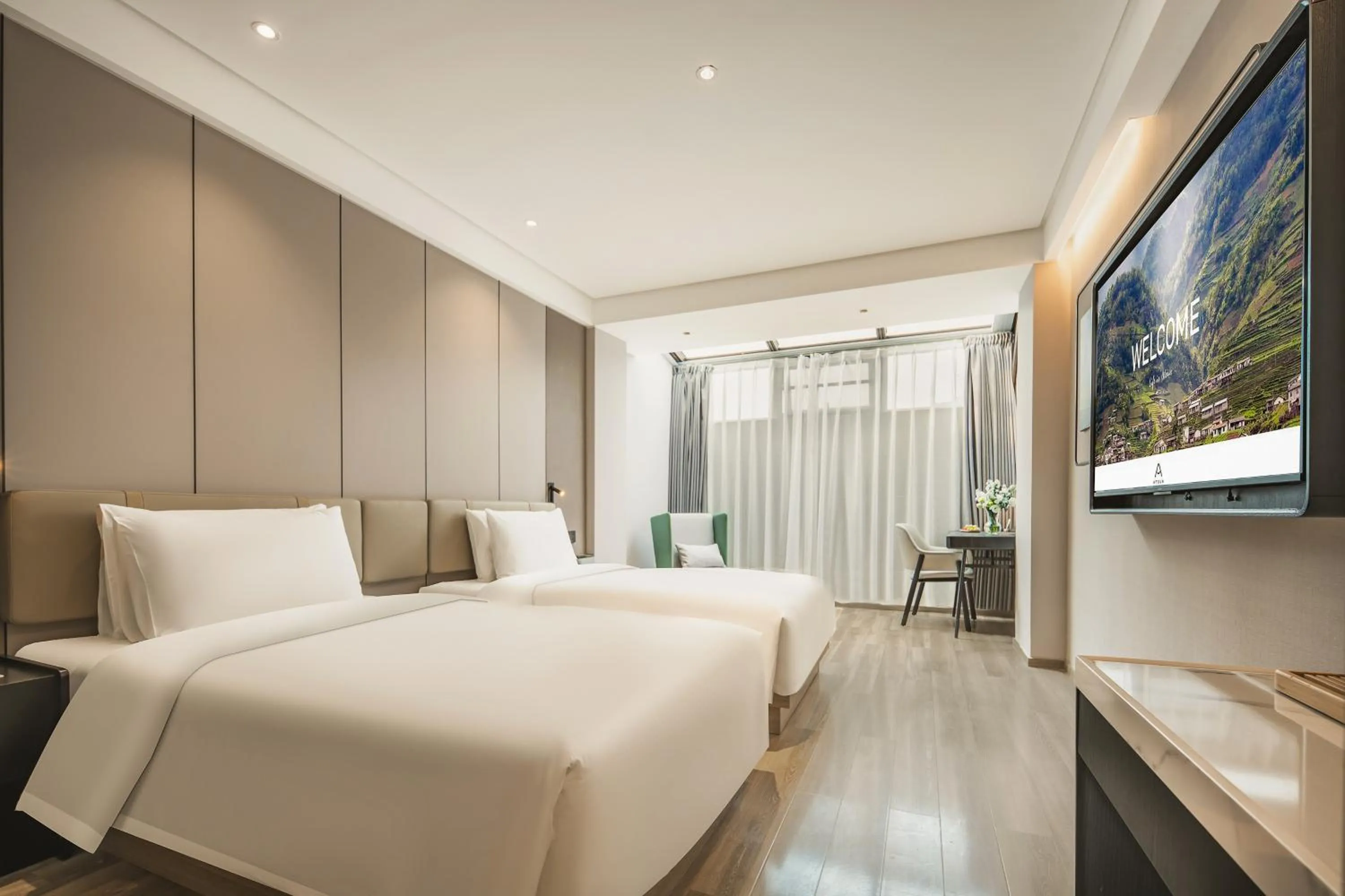 Bed in Atour Hotel -Du Fu Thatched Cottage