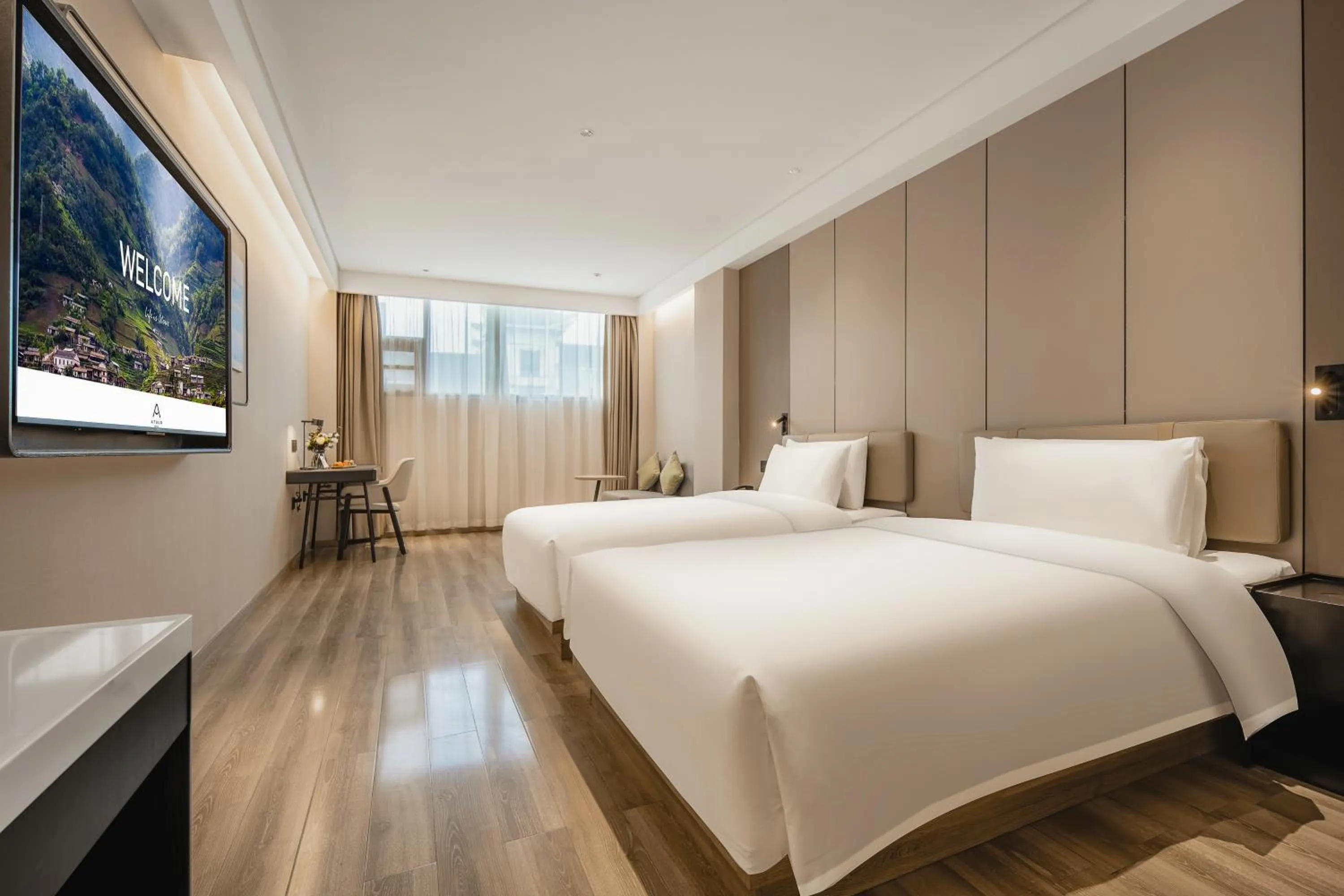 Bed in Atour Hotel -Du Fu Thatched Cottage