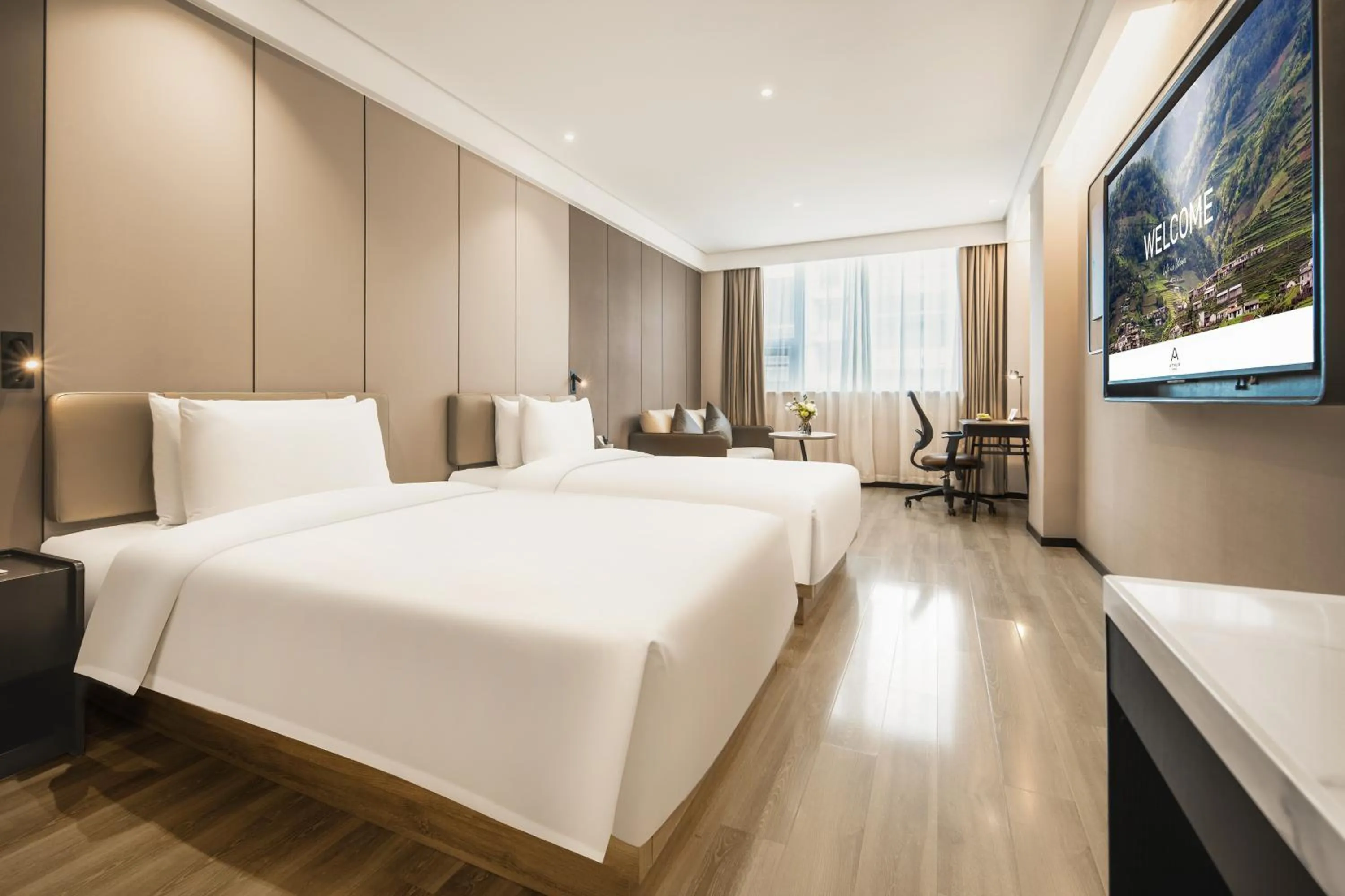 Bed in Atour Hotel -Du Fu Thatched Cottage