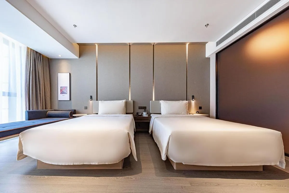 Bed in Atour Hotel Shunde Midea Yueran Plaza Foshan