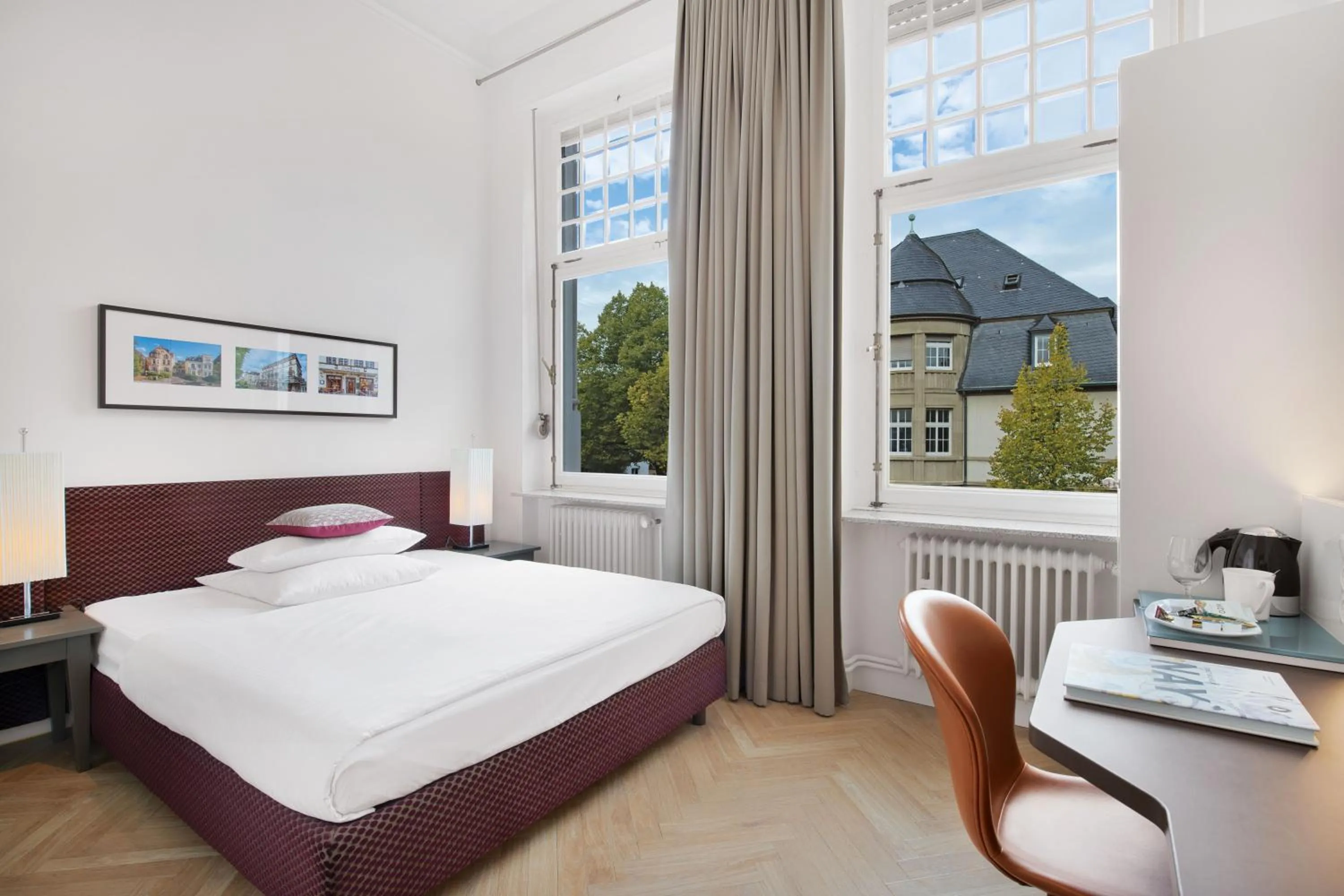 Bedroom, Bed in Boutiquehotel Dreesen - Villa Godesberg