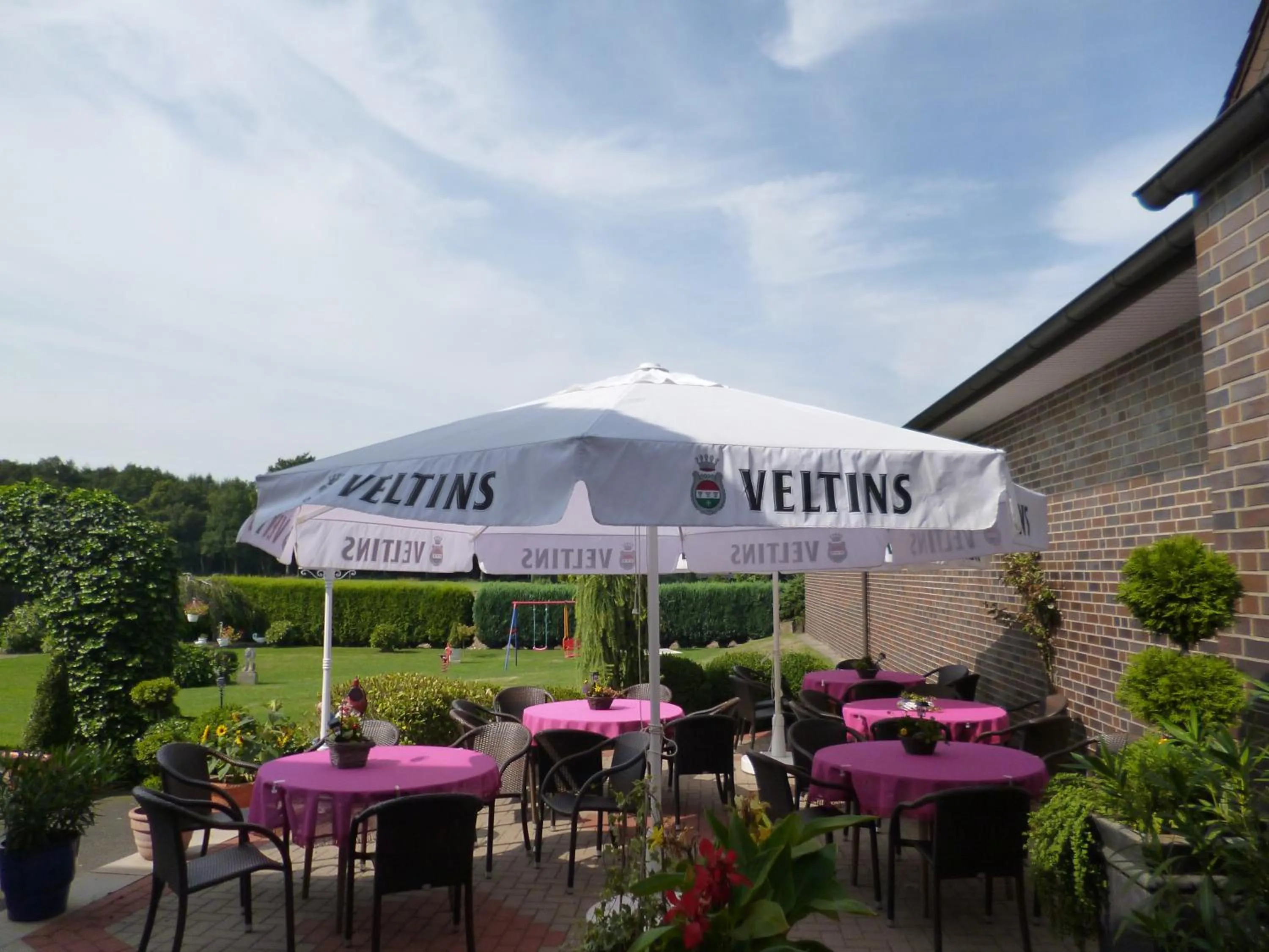 Garden in Hotel Restaurant Bergeshöhe