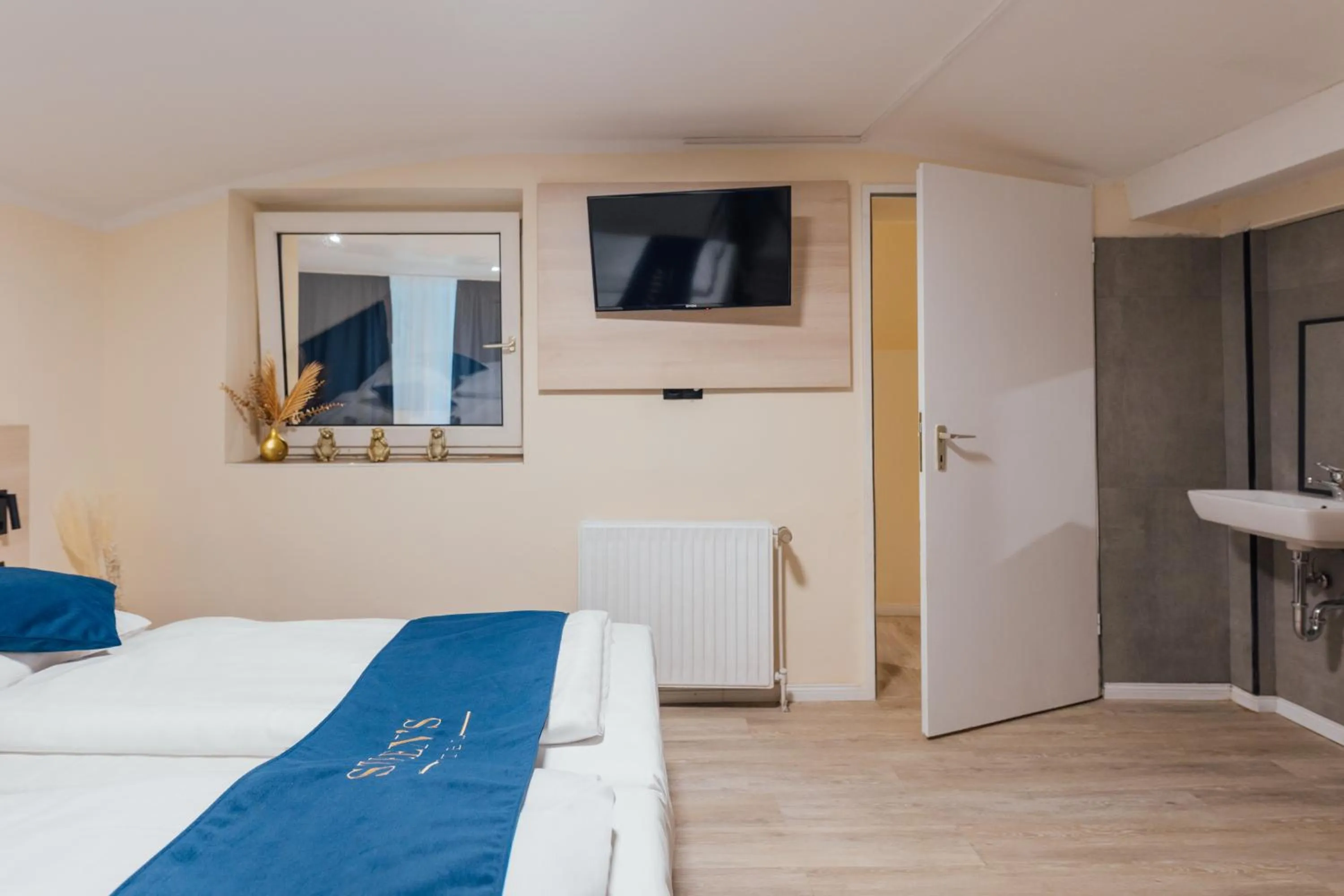 Bed in Steens Hotel Alster City