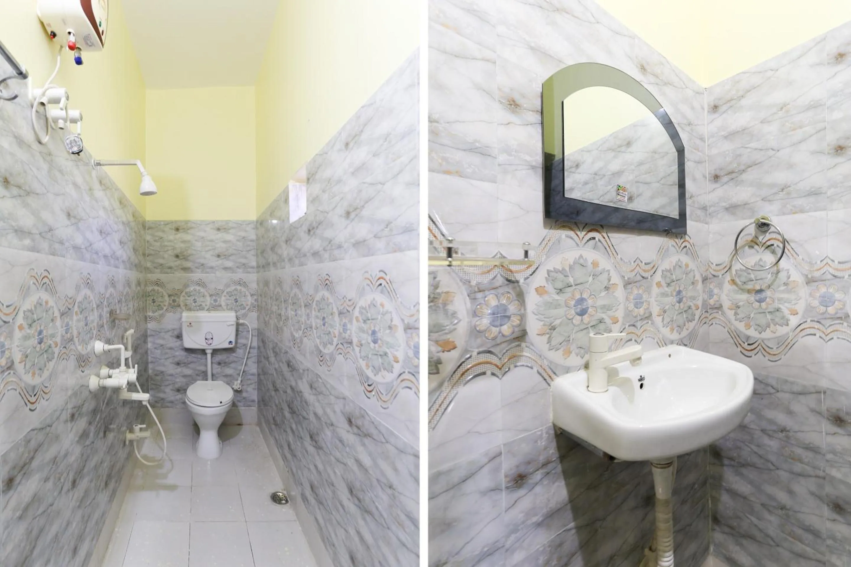 Bathroom in Hotel O Vatika Hotel