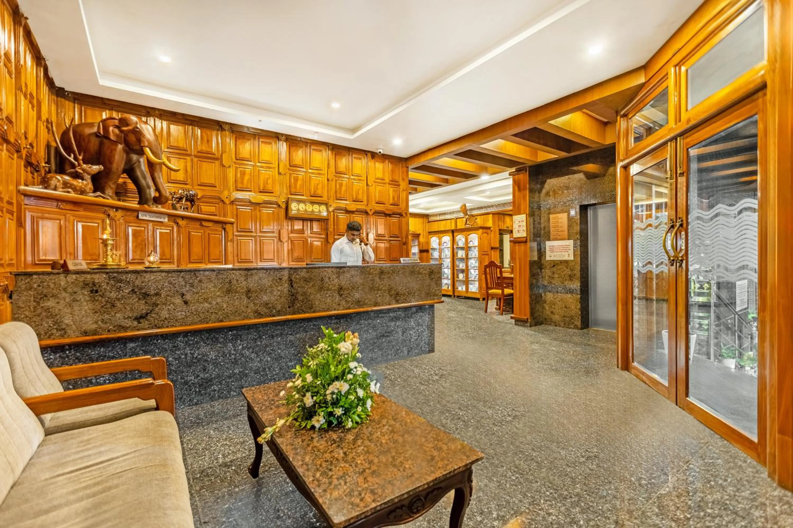 Lobby or reception in Sterling Darshan Guruvayur