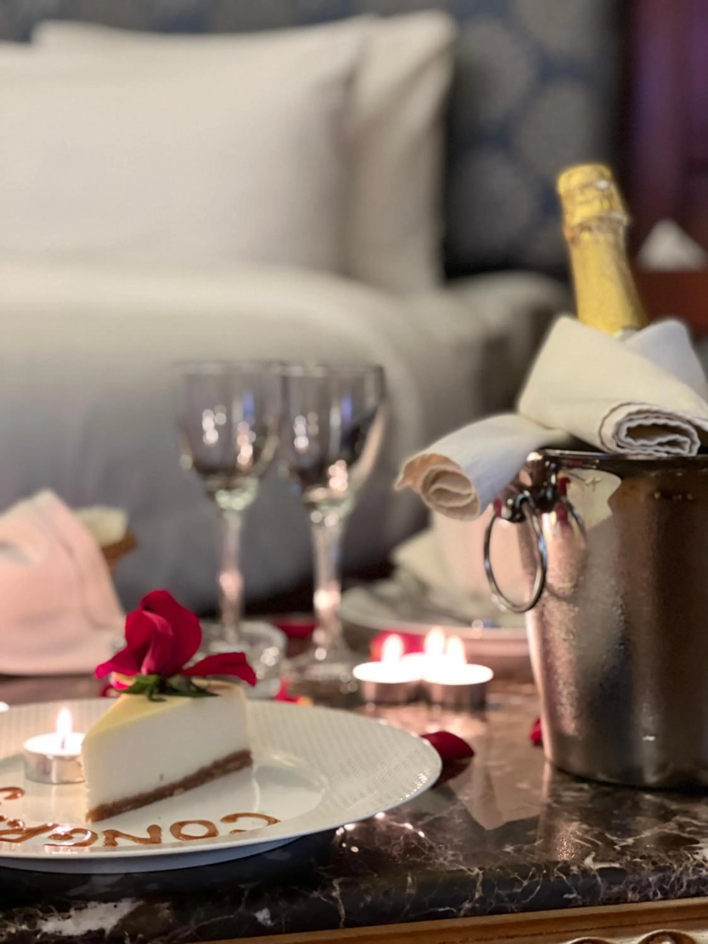 Living room in Al Rahden Hotel