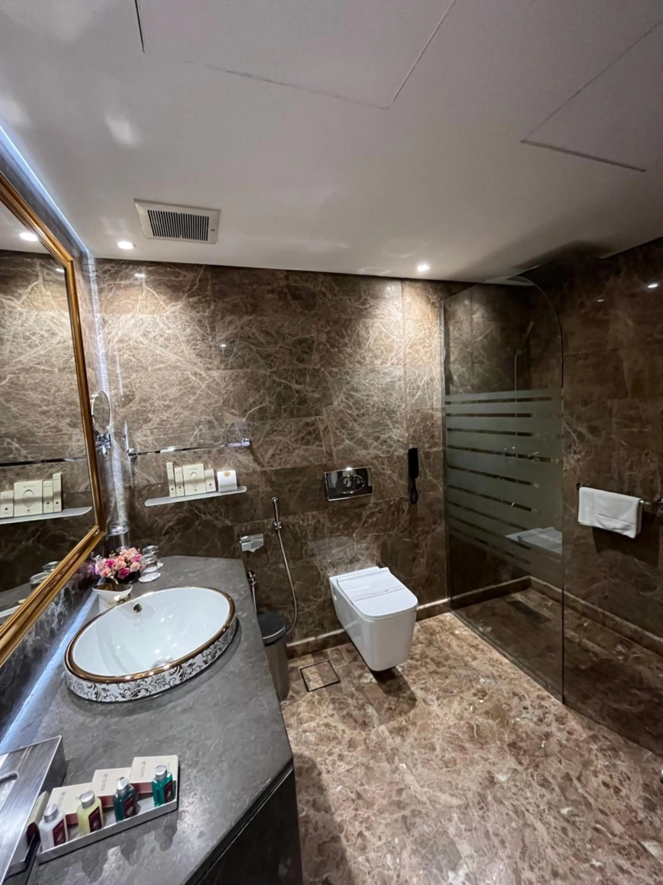 Shower in Al Rahden Hotel