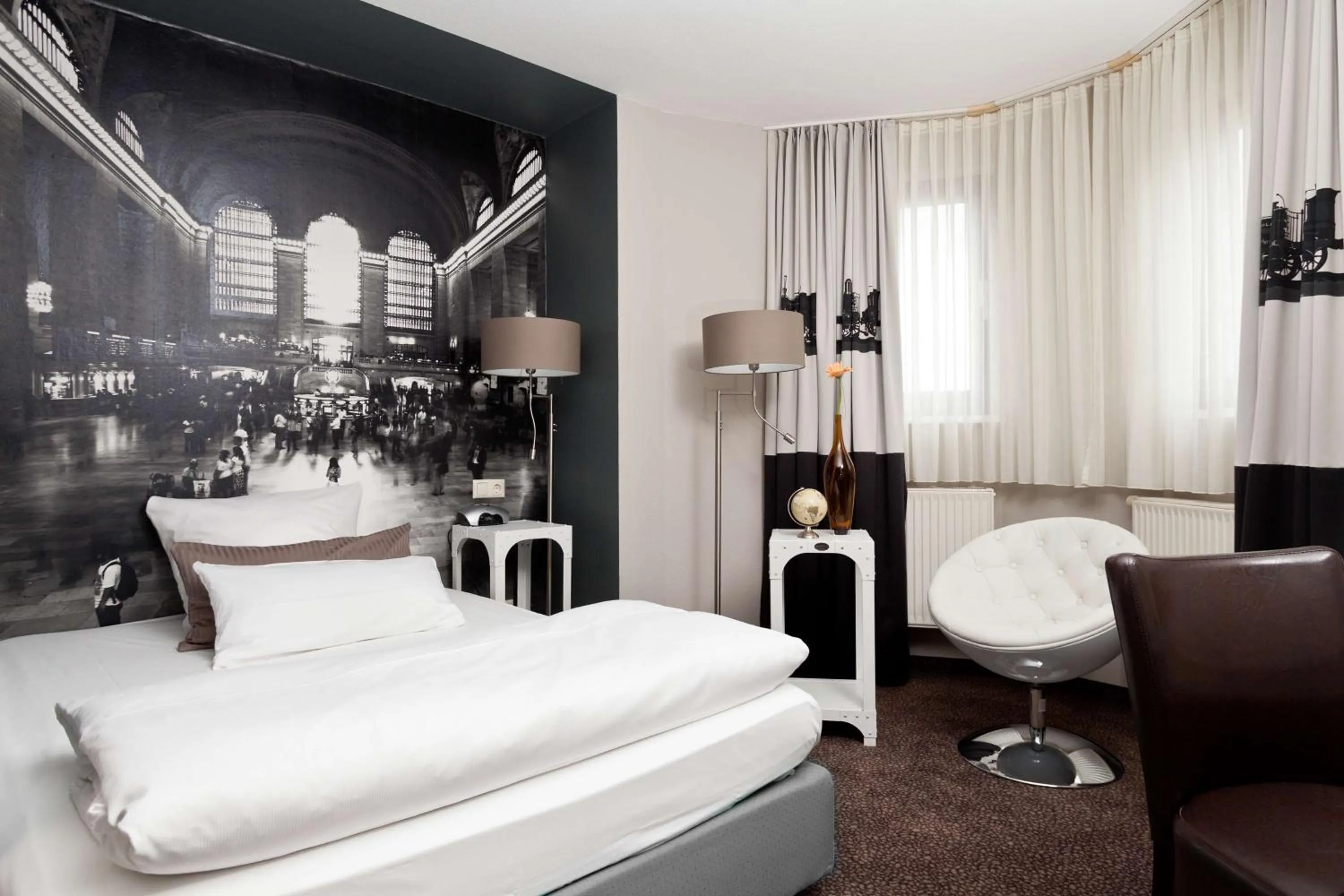 Bedroom, Bed in Best Western Hotel Nürnberg am Hauptbahnhof