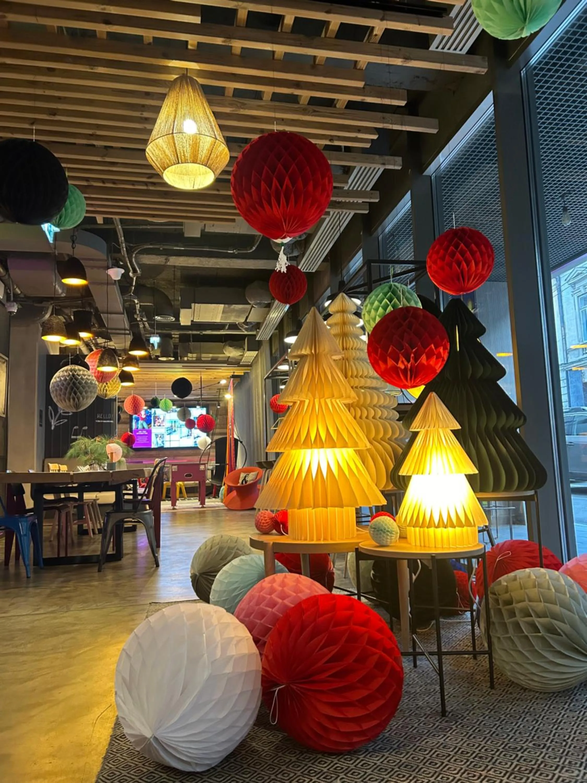 Lobby or reception in Moxy Bucharest Old Town