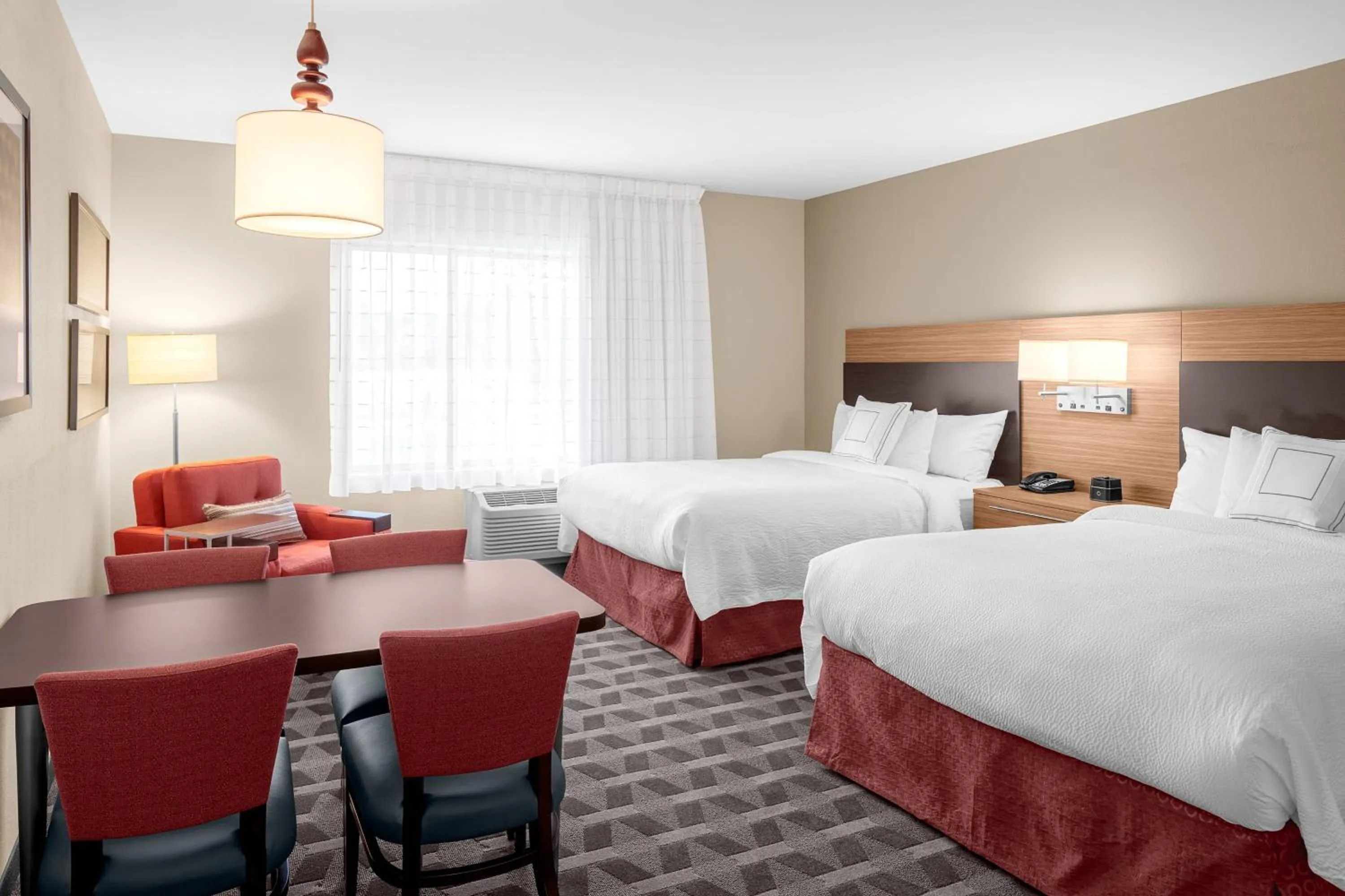 Photo of the whole room, Bed in TownePlace Suites Cincinnati Fairfield