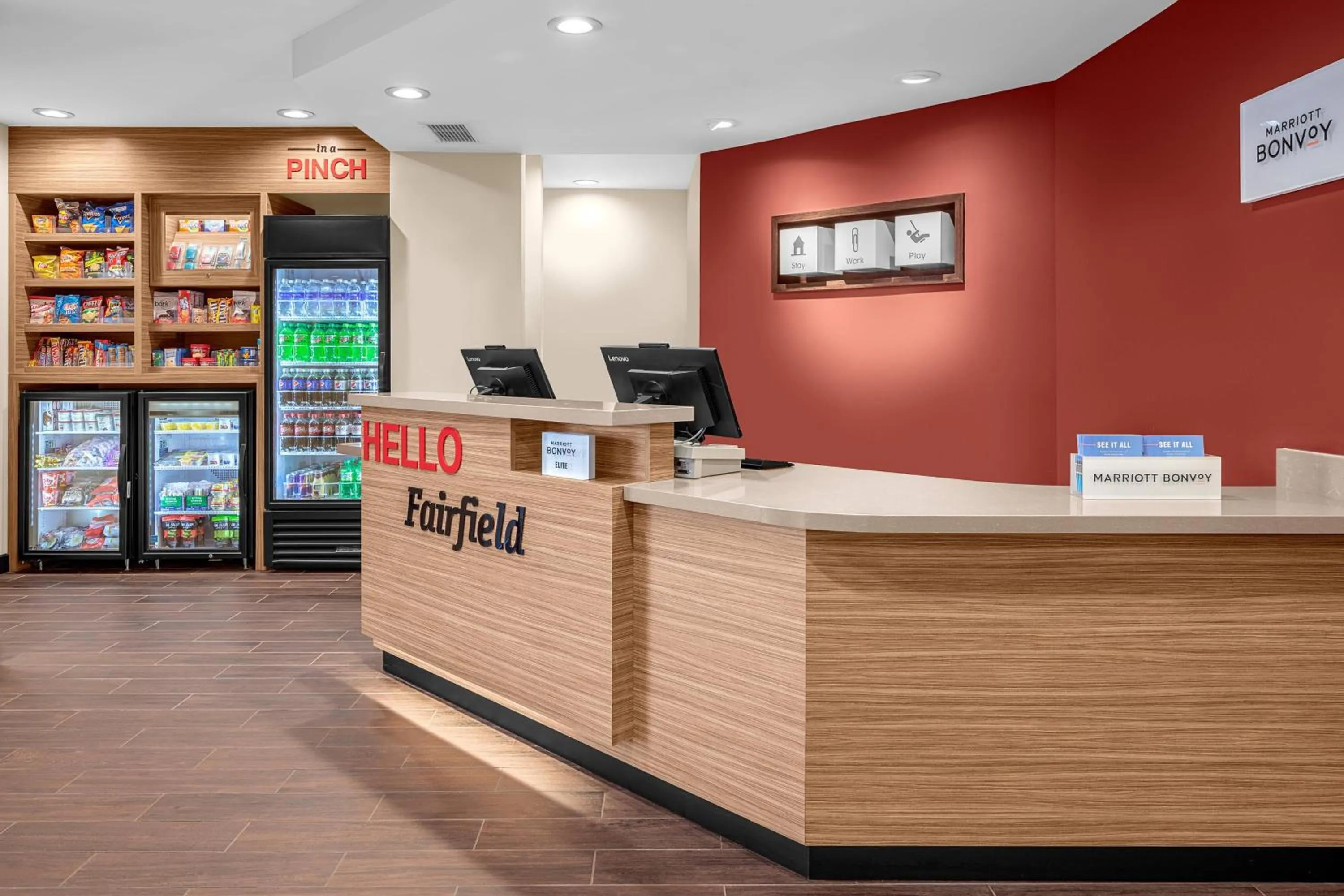 Lobby or reception in TownePlace Suites Cincinnati Fairfield