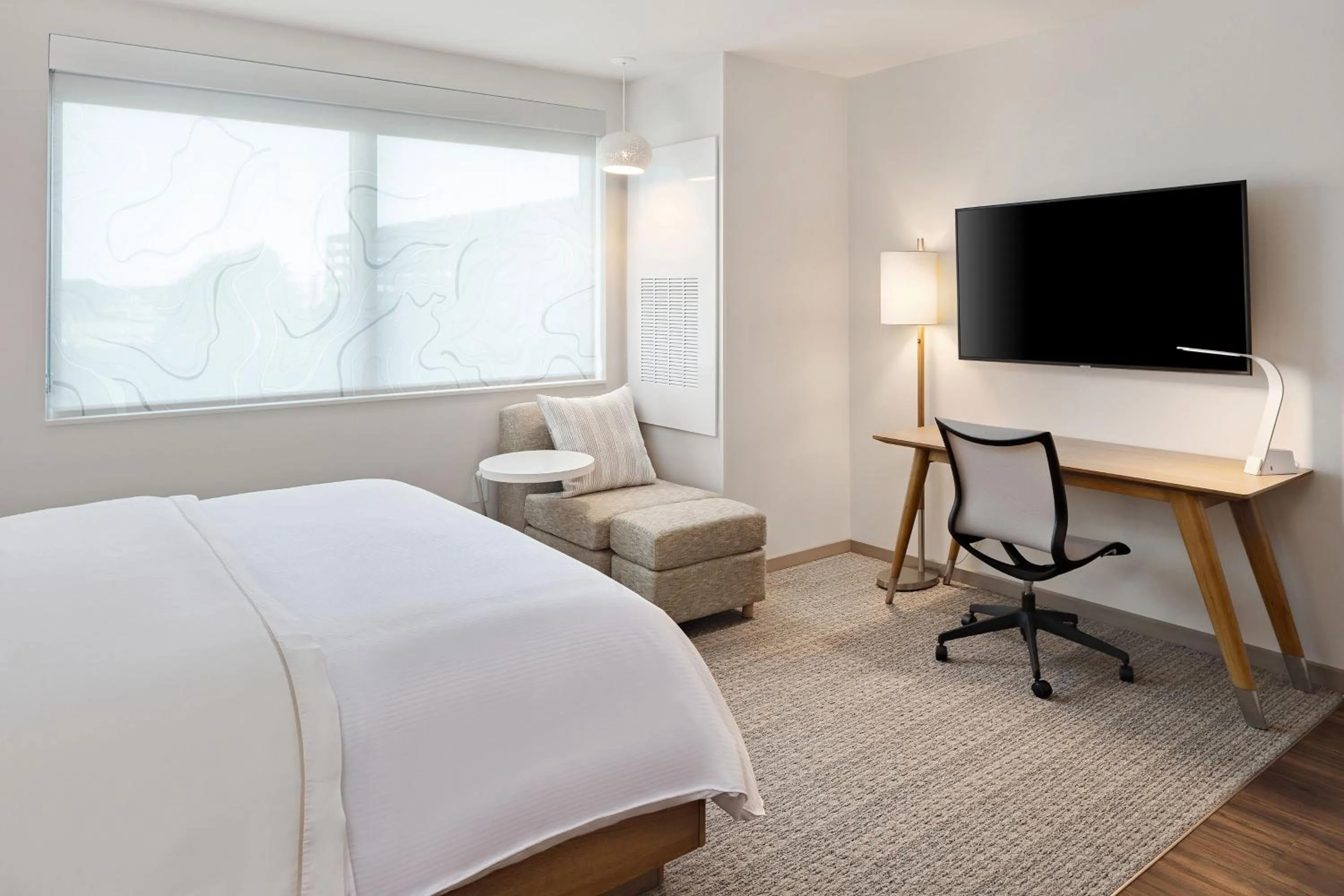 Photo of the whole room, Bed in Element Bloomington Mall of America