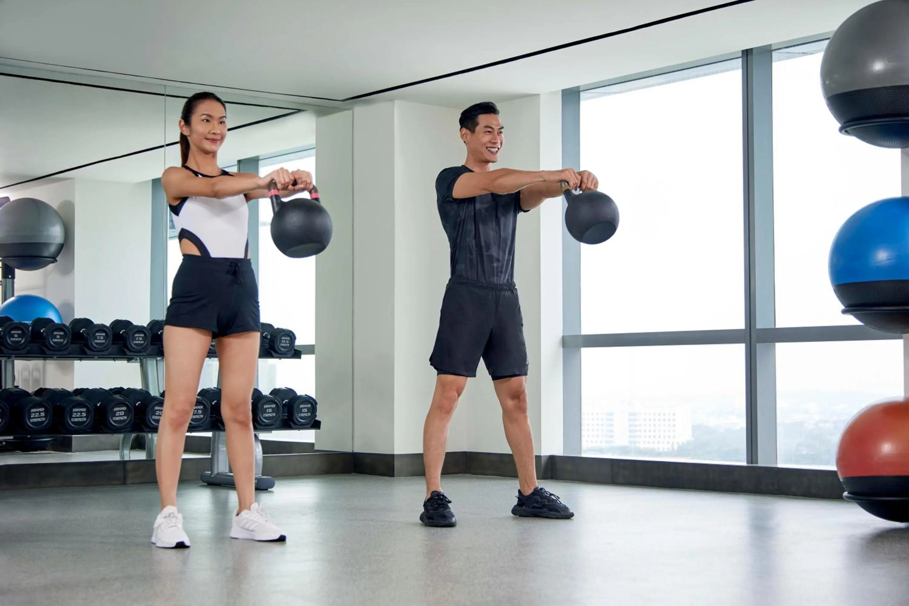 Fitness centre/facilities in The Westin Surabaya