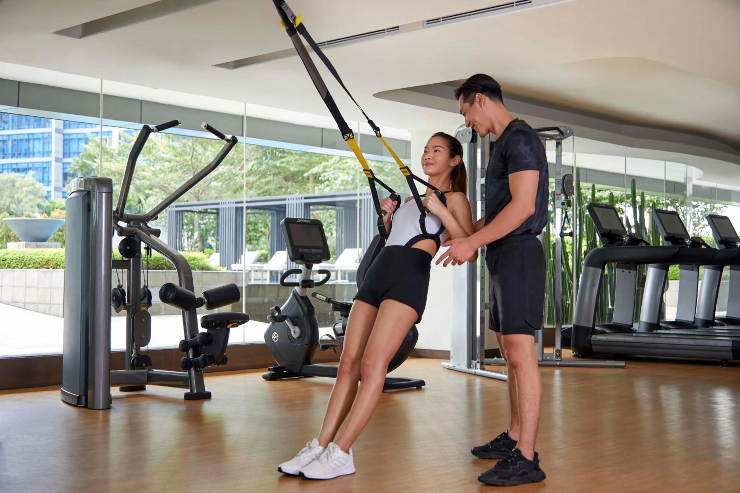 Fitness centre/facilities in The Westin Surabaya