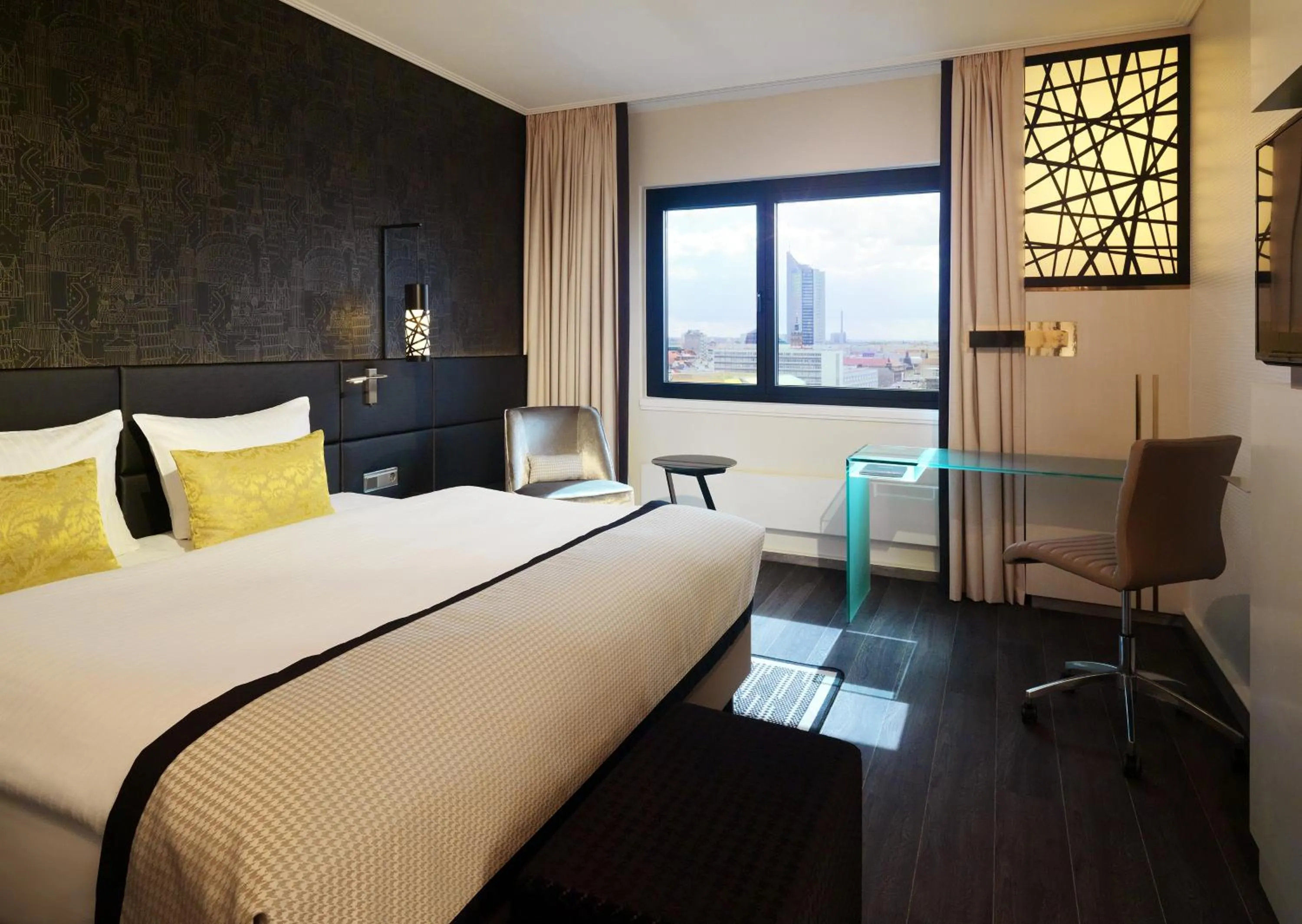 Bed in The Westin Leipzig