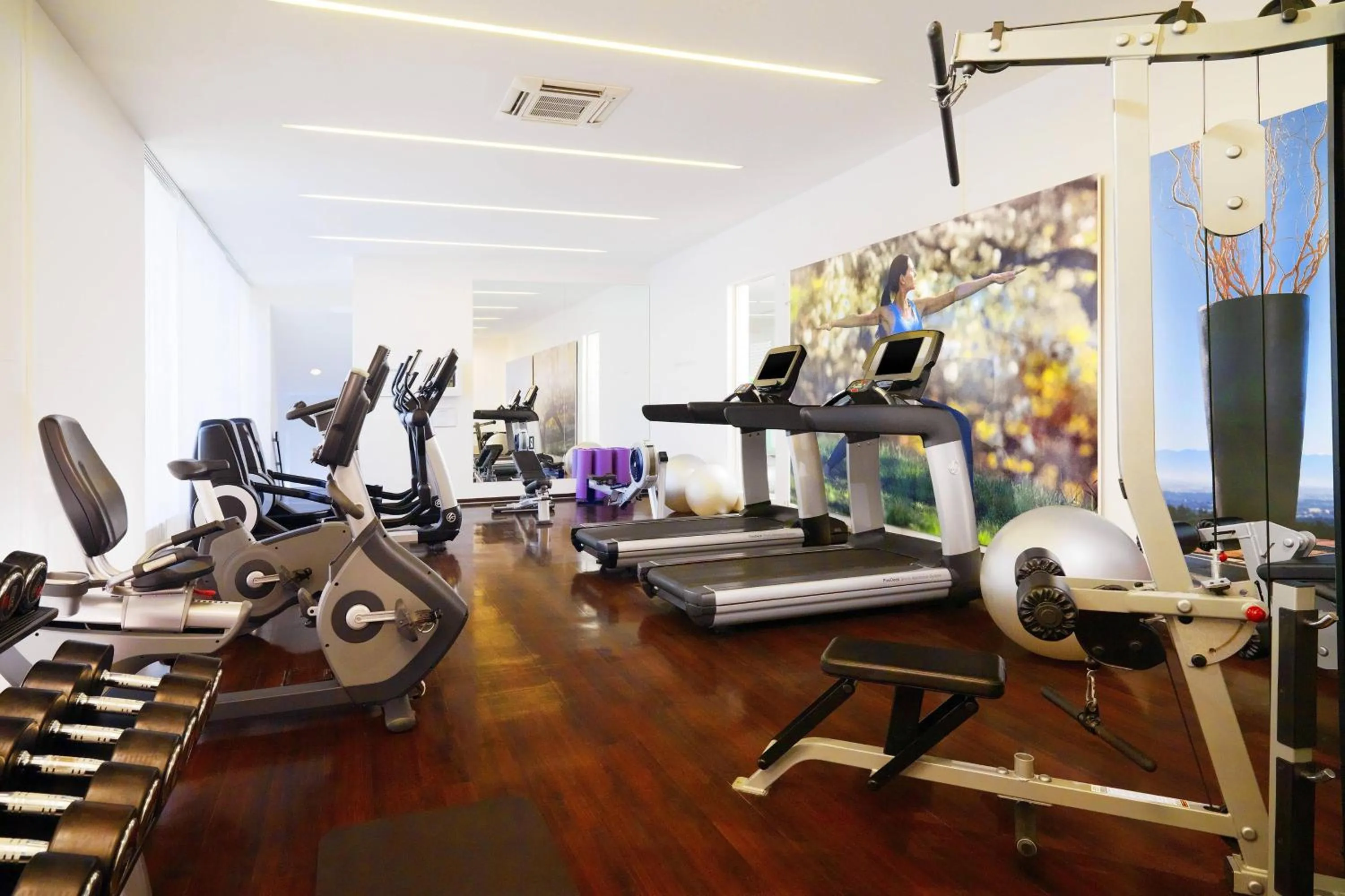 Fitness centre/facilities in The Westin Leipzig