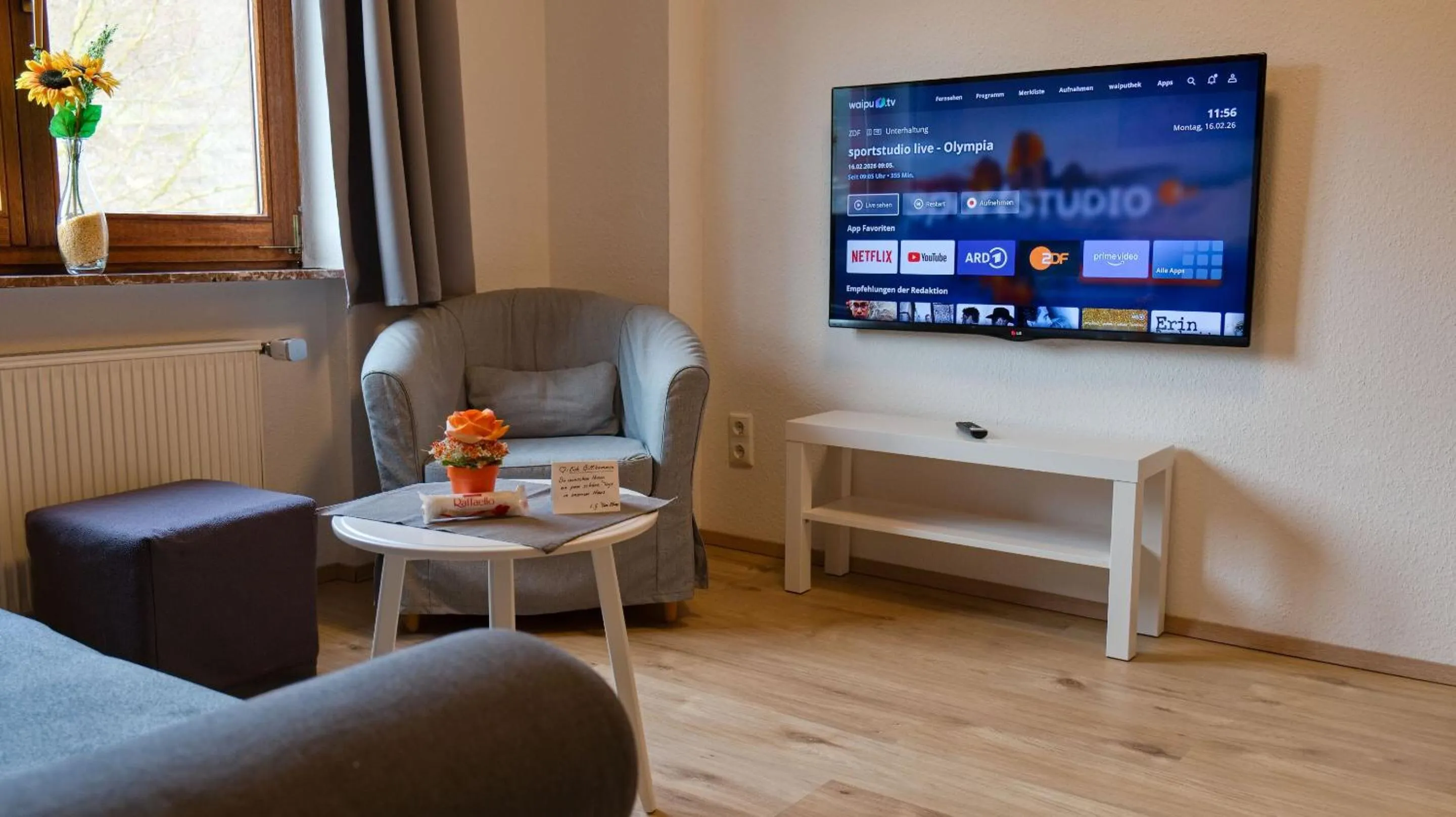 Living room in Hotel Kachelburg