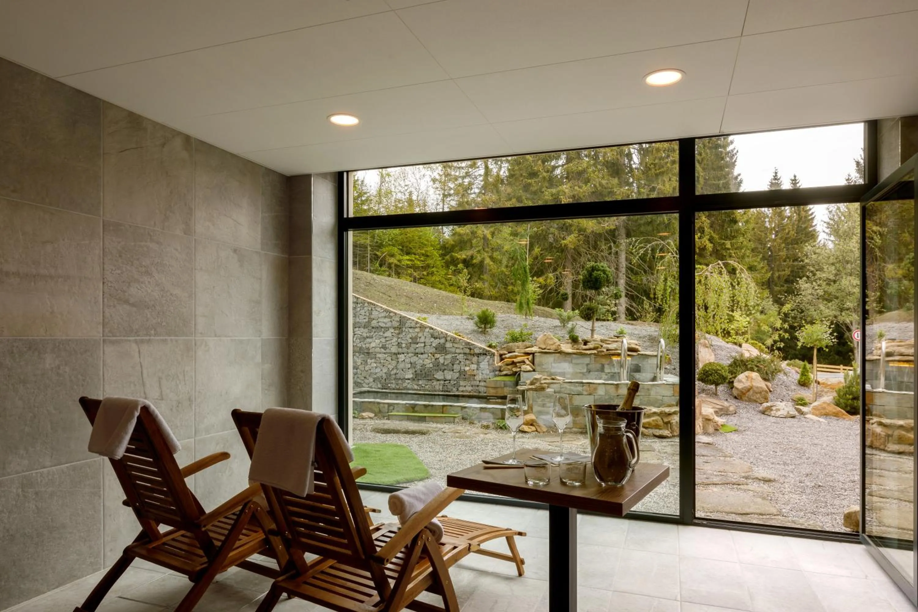 Hot Tub in Sporthotel Olympia