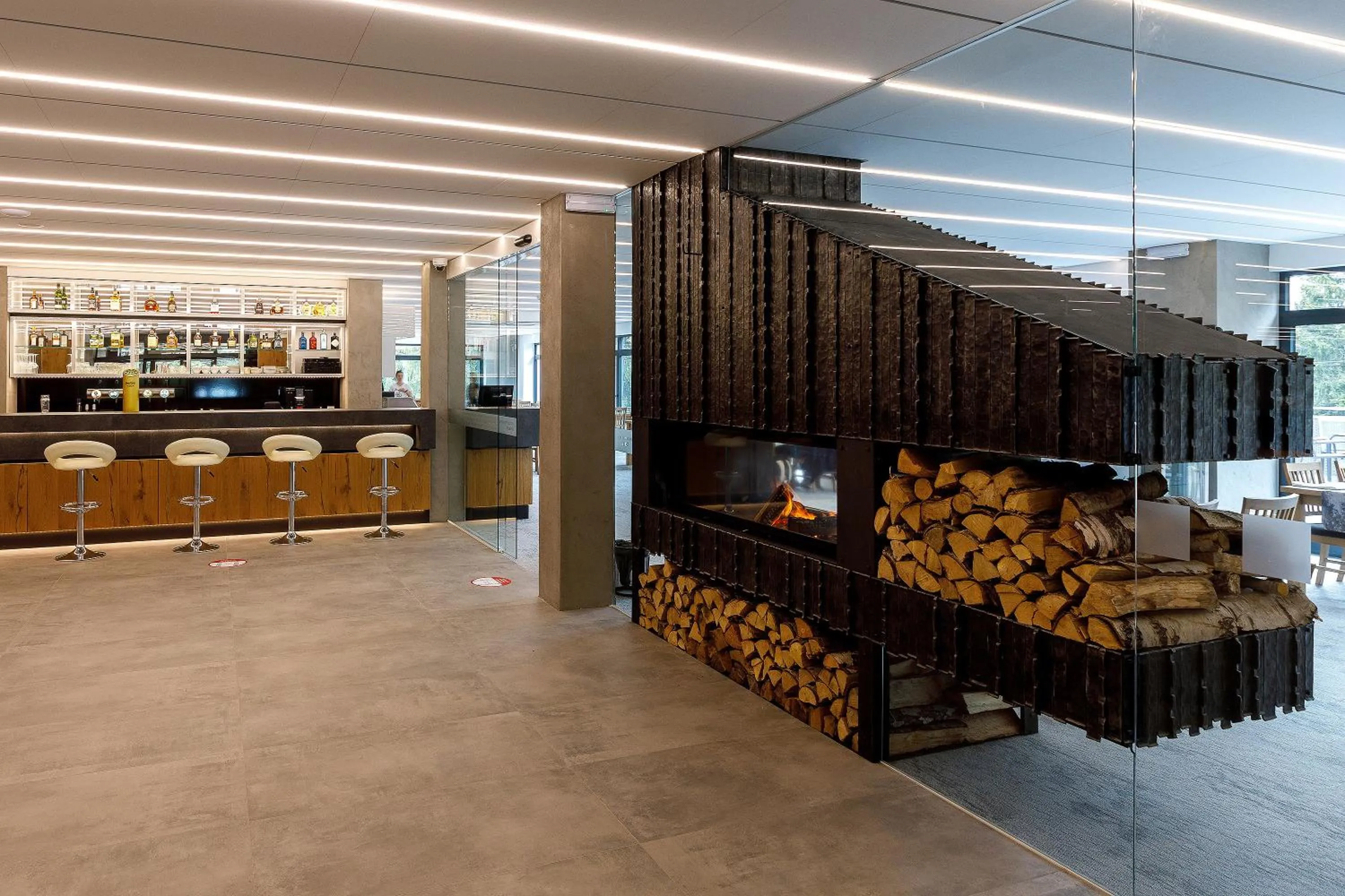 Lounge or bar in Sporthotel Olympia