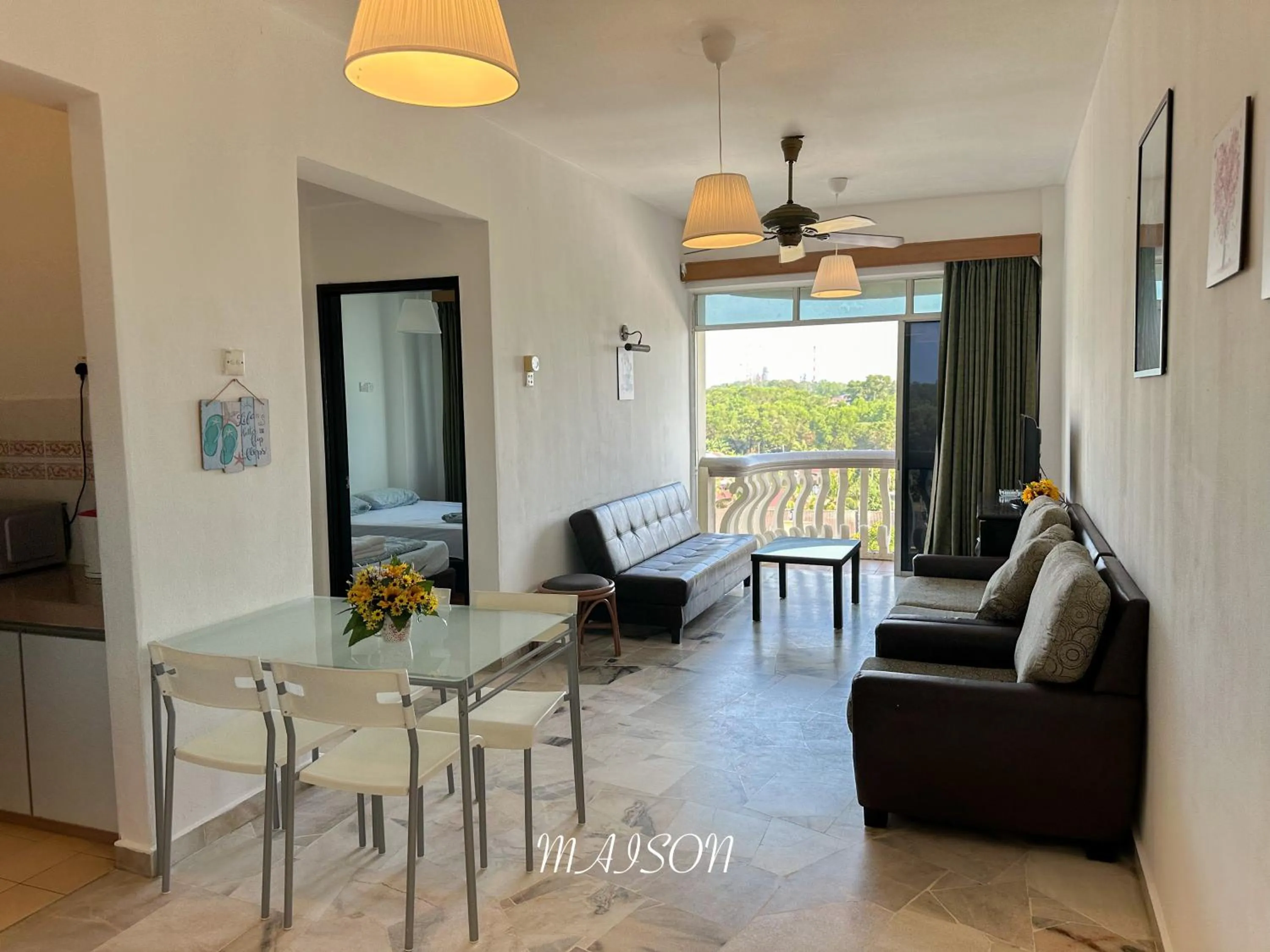 Patio in Maison Seaview Suites Port Dickson