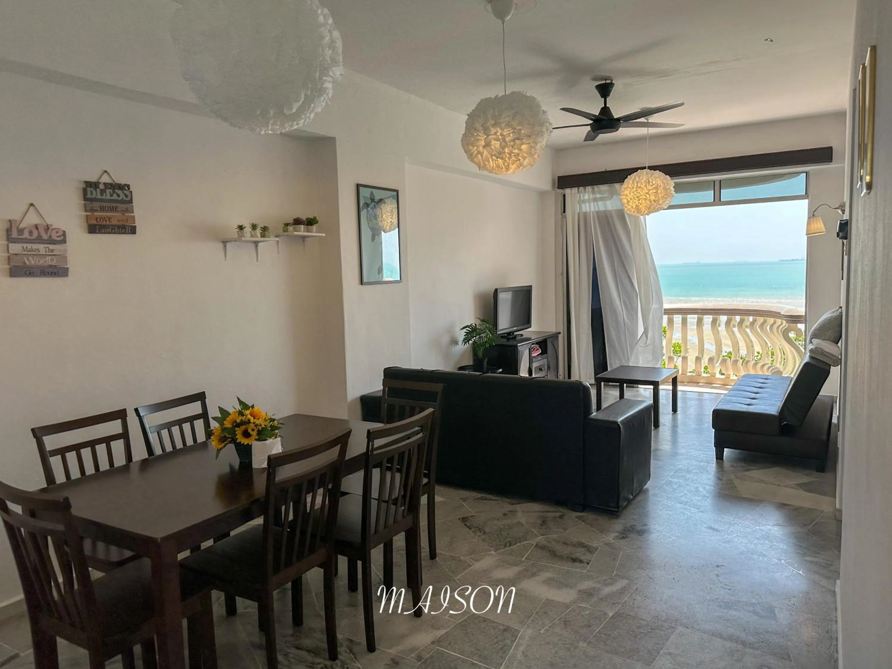 Patio in Maison Seaview Suites Port Dickson