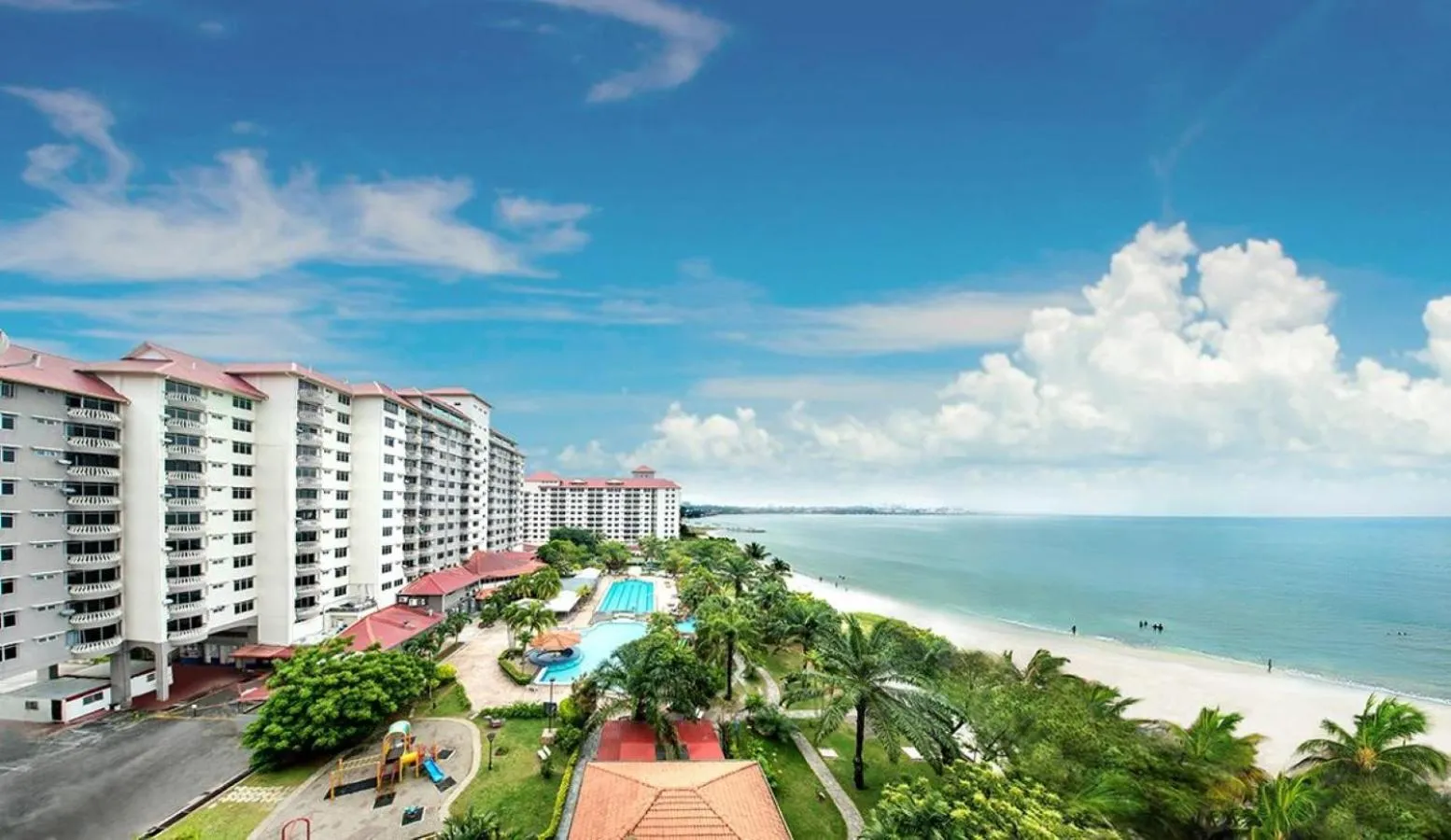 City view in Maison Seaview Suites Port Dickson