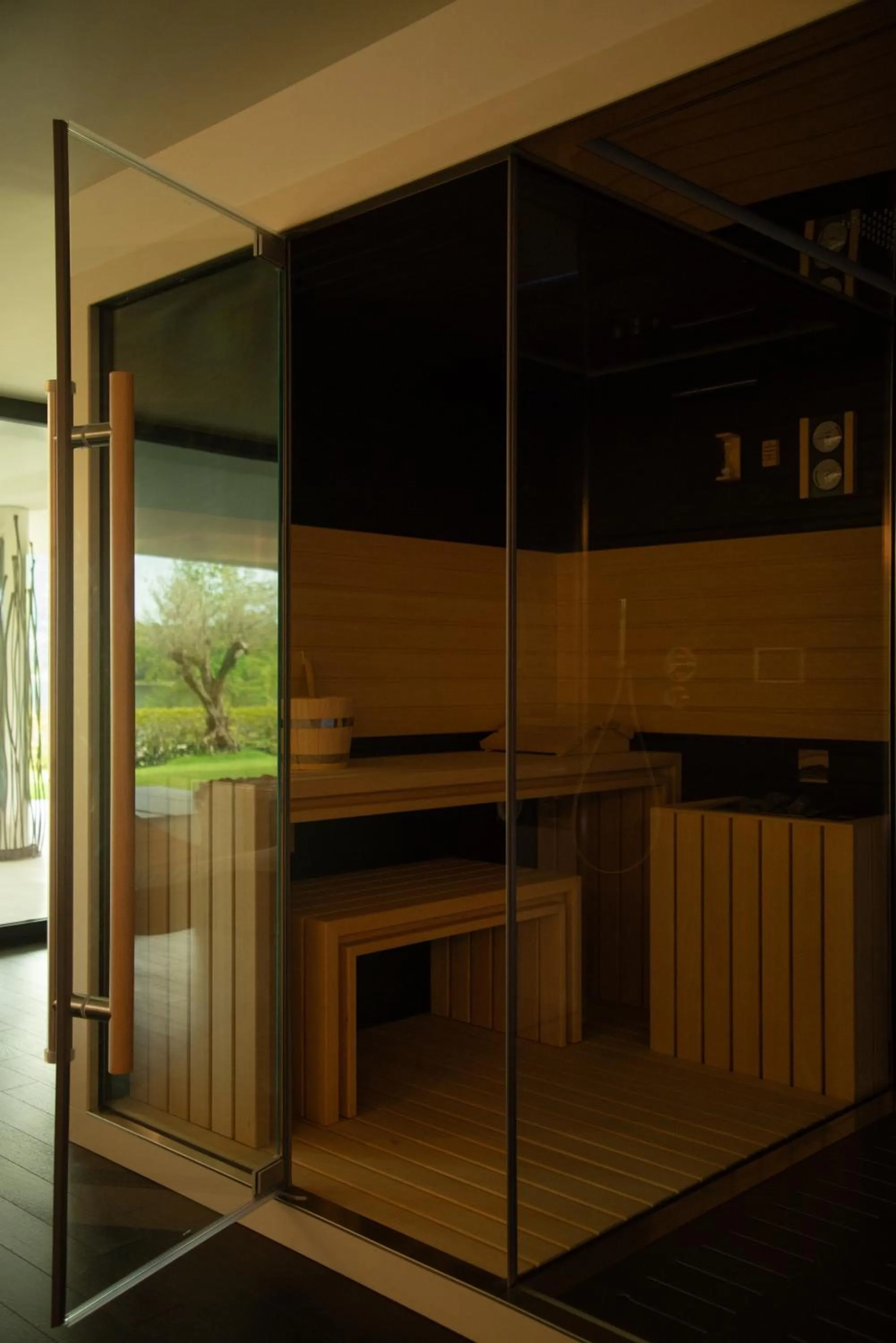 Sauna in Bianca Relais, by R Collection Hotels