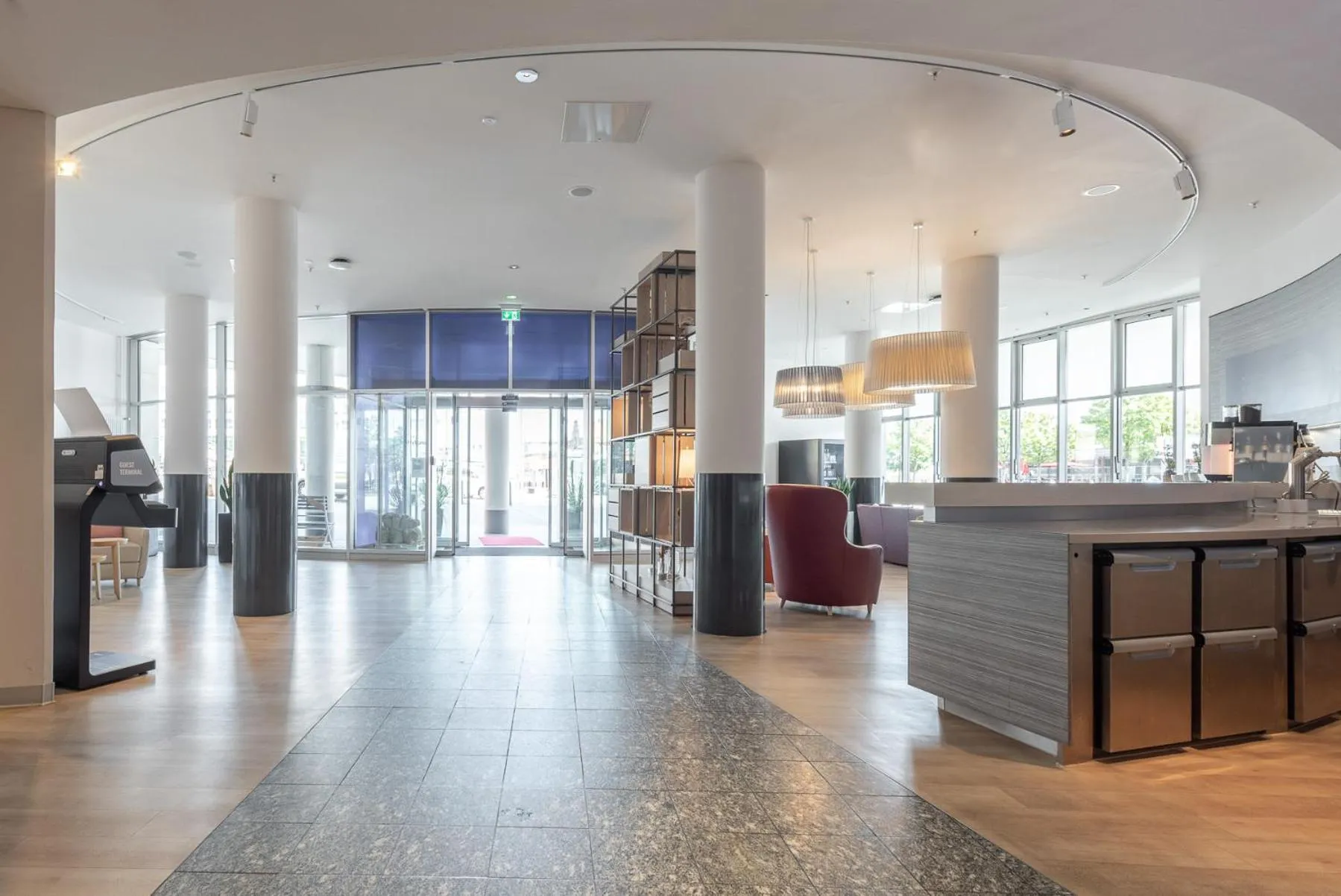 Lobby or reception in IntercityHotel Kiel