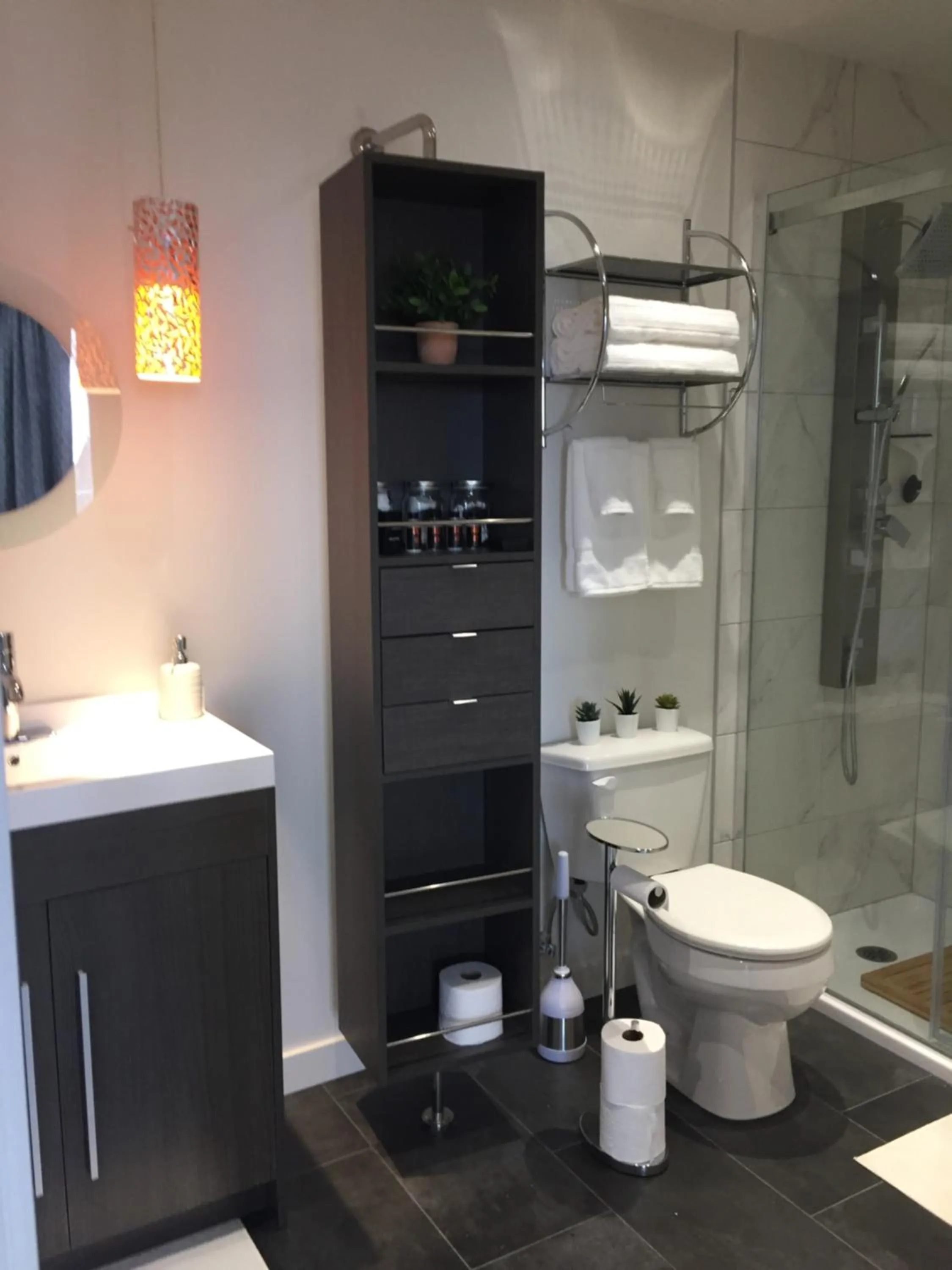 Shower in La Bohème - Bed & Breakfast