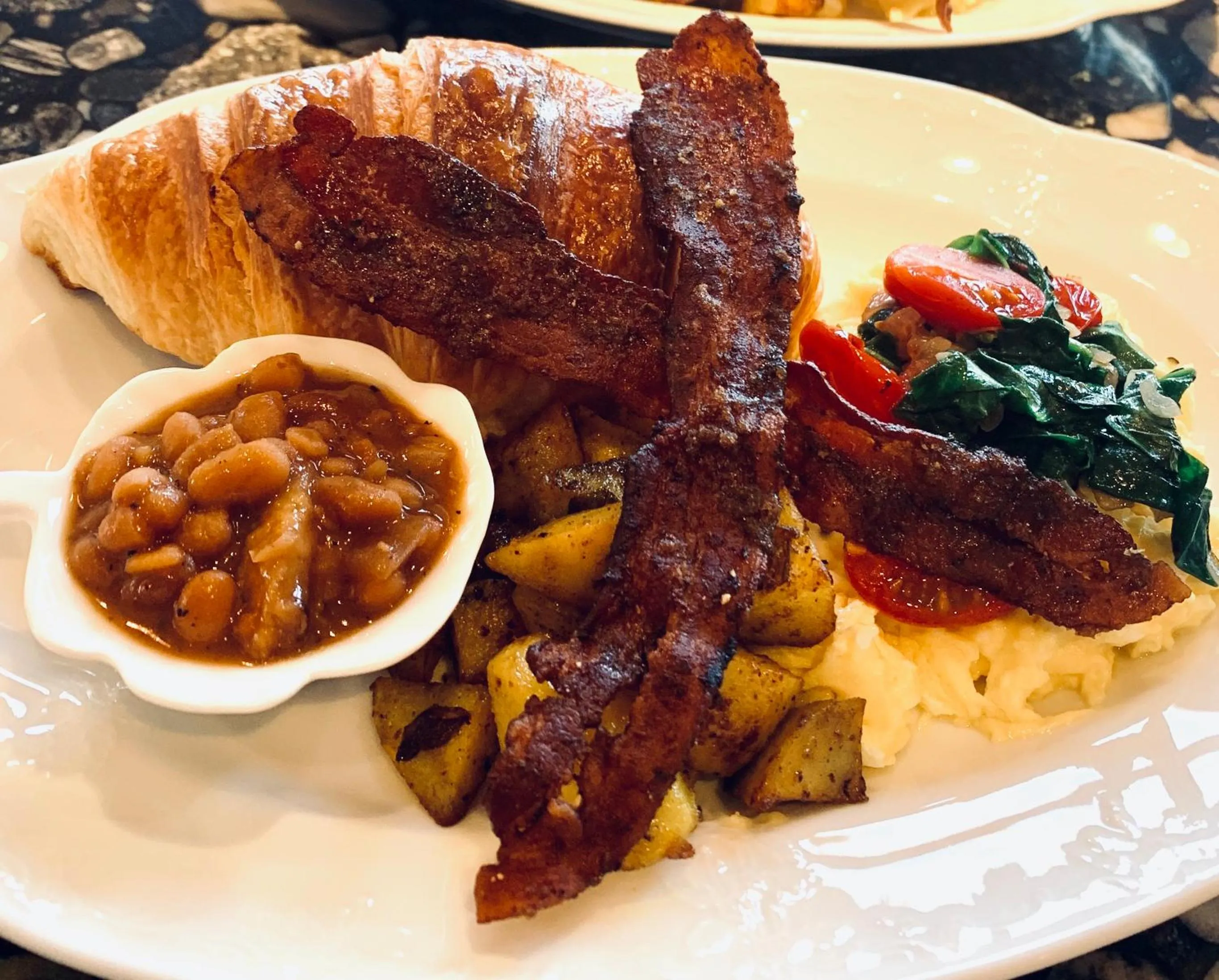 Food close-up in La Bohème - Bed & Breakfast