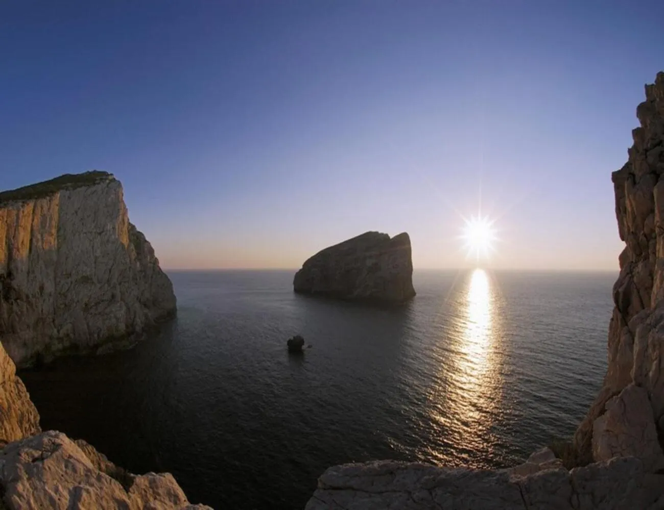 Natural landscape in B&B LaMarina