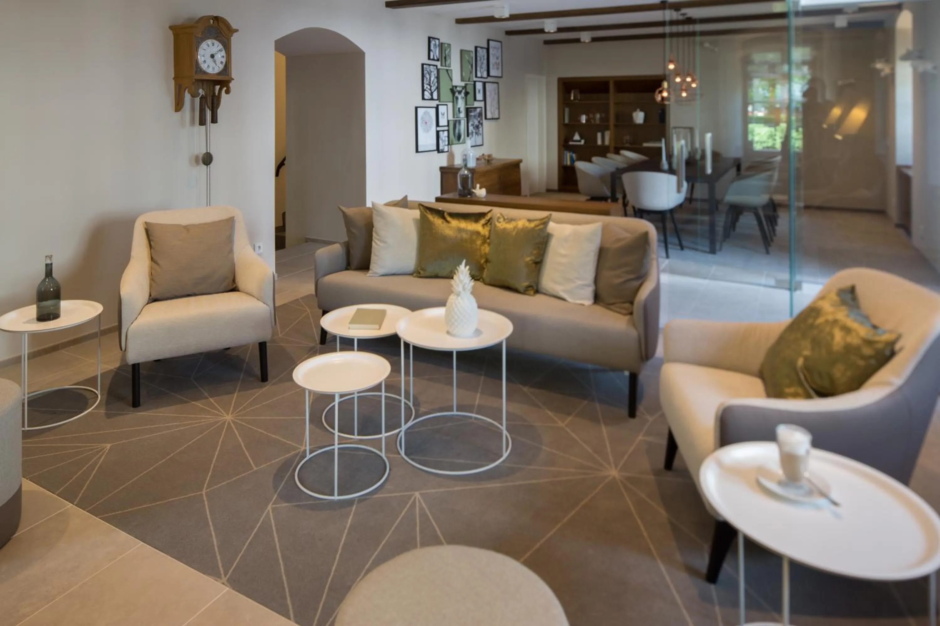 Seating area in Romantik Hotel-Restaurant Altenberger Hof