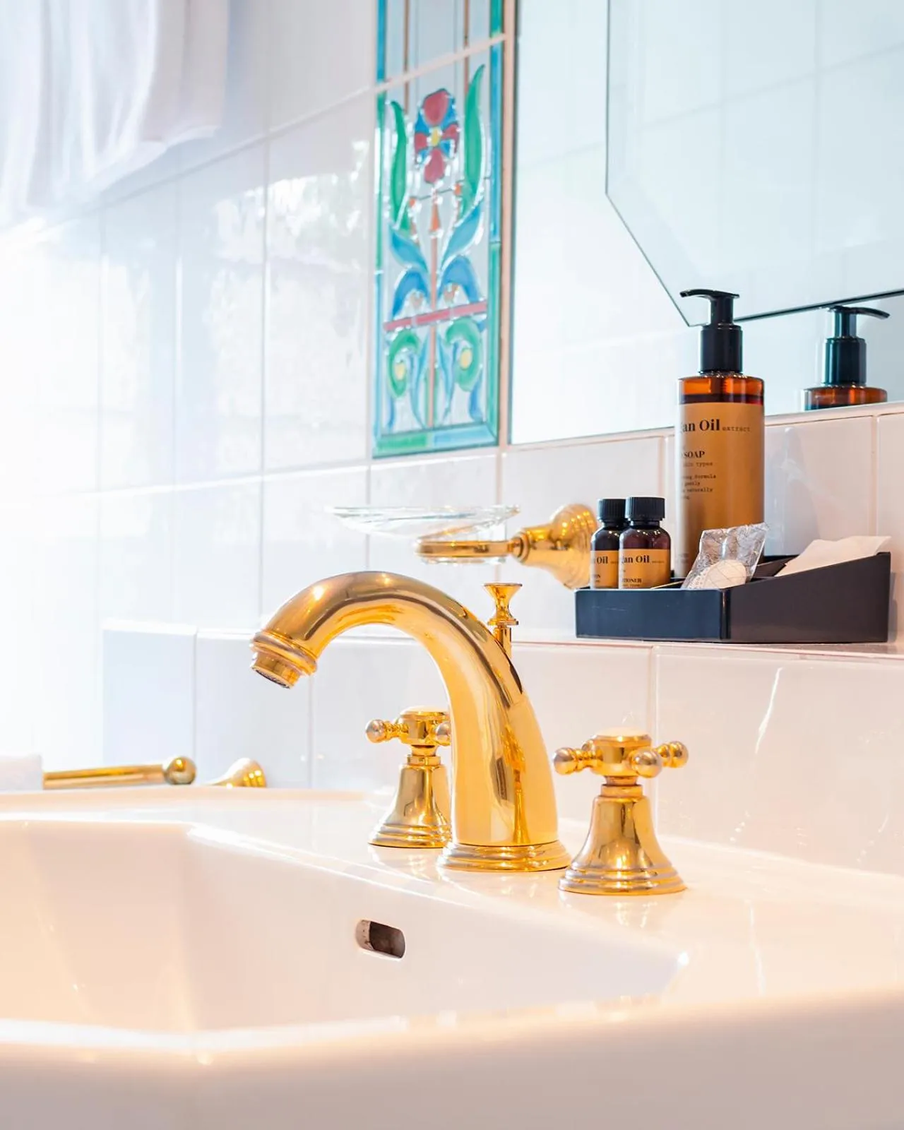 Bathroom in Romantik Hotel-Restaurant Altenberger Hof