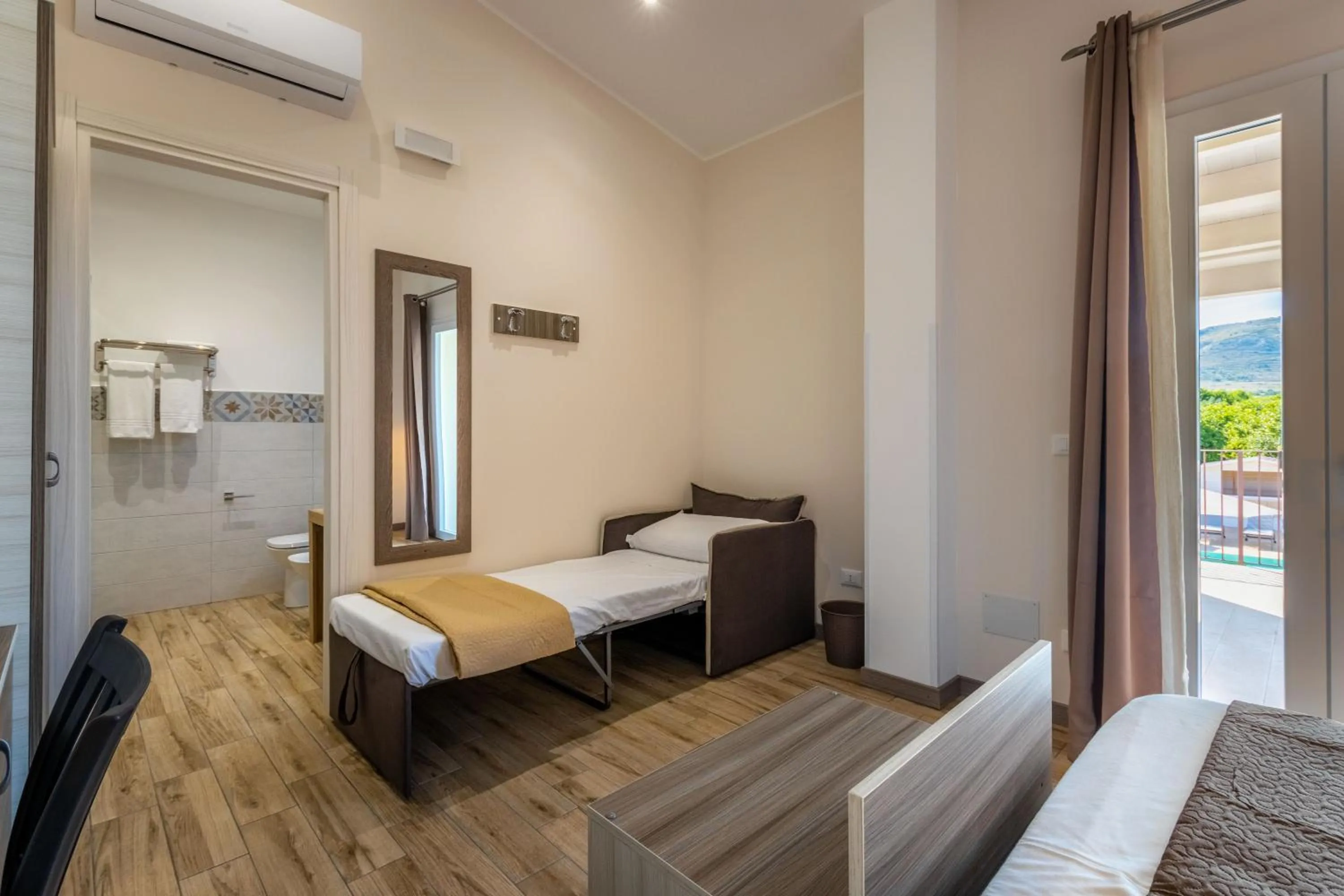 Bed in Tramonto Ibleo Resort