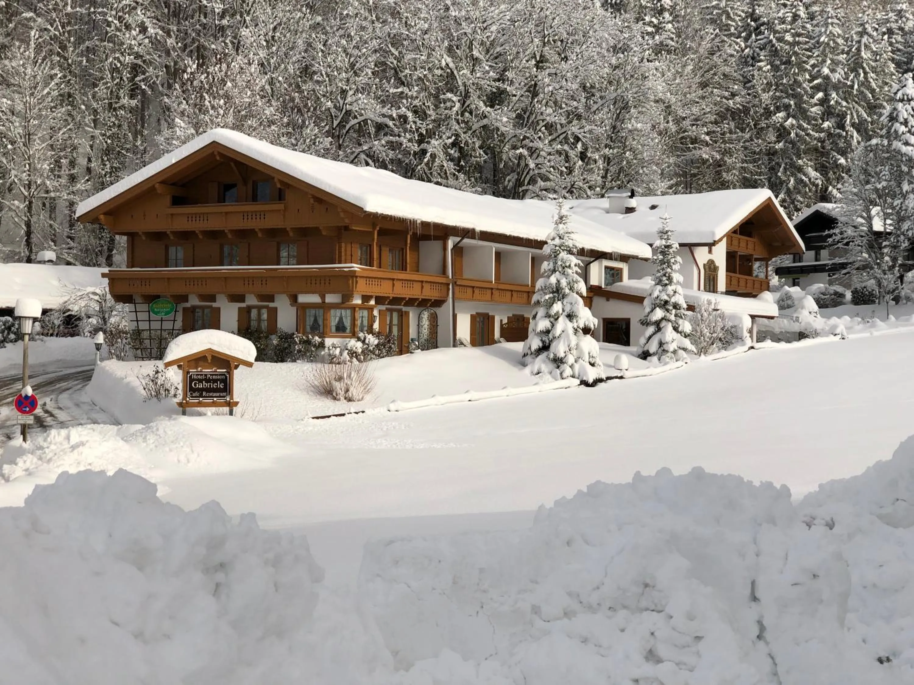 Property building in Landhotel Gabriele