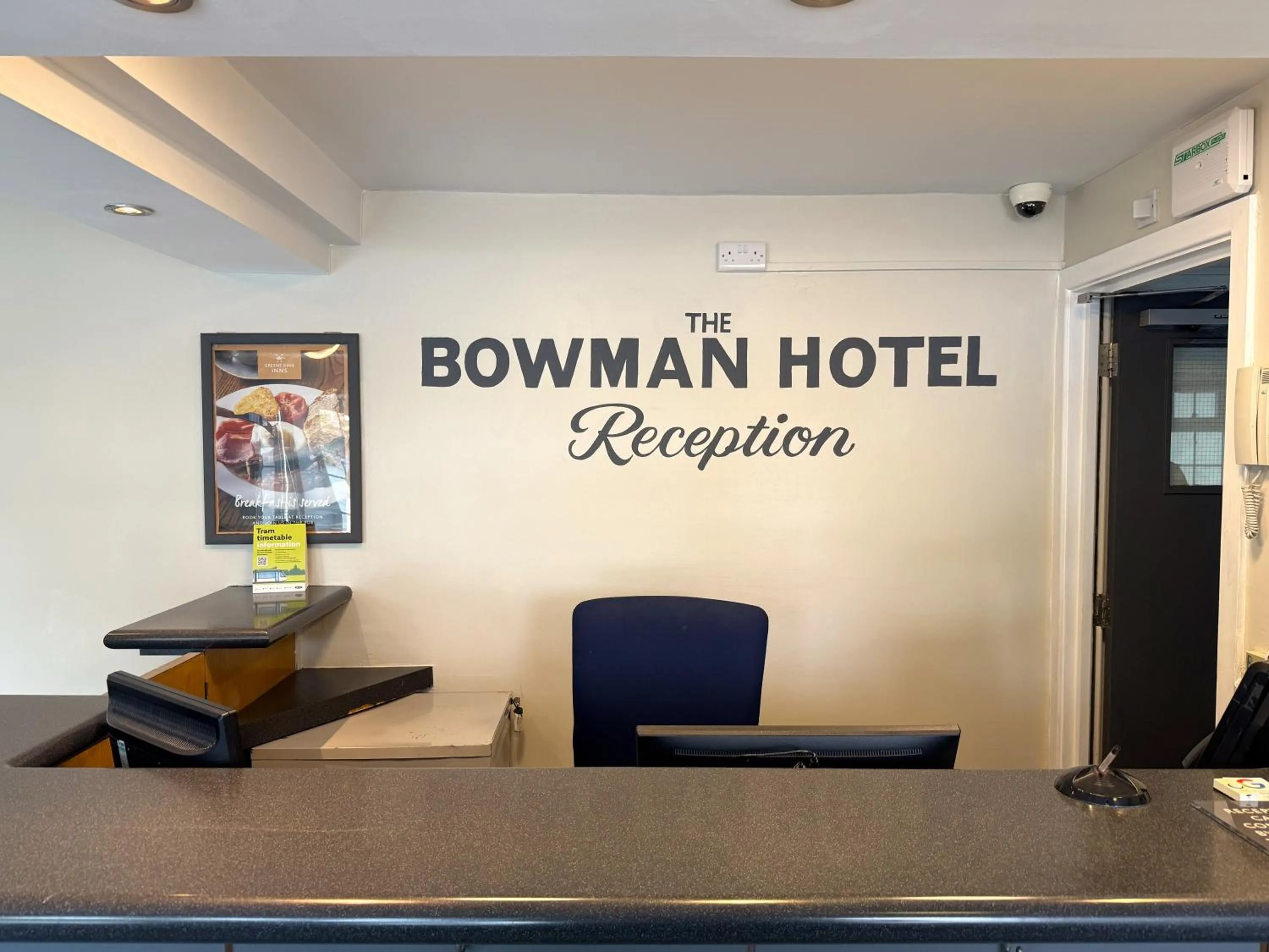Lobby or reception in The Bowman by Greene King Inns