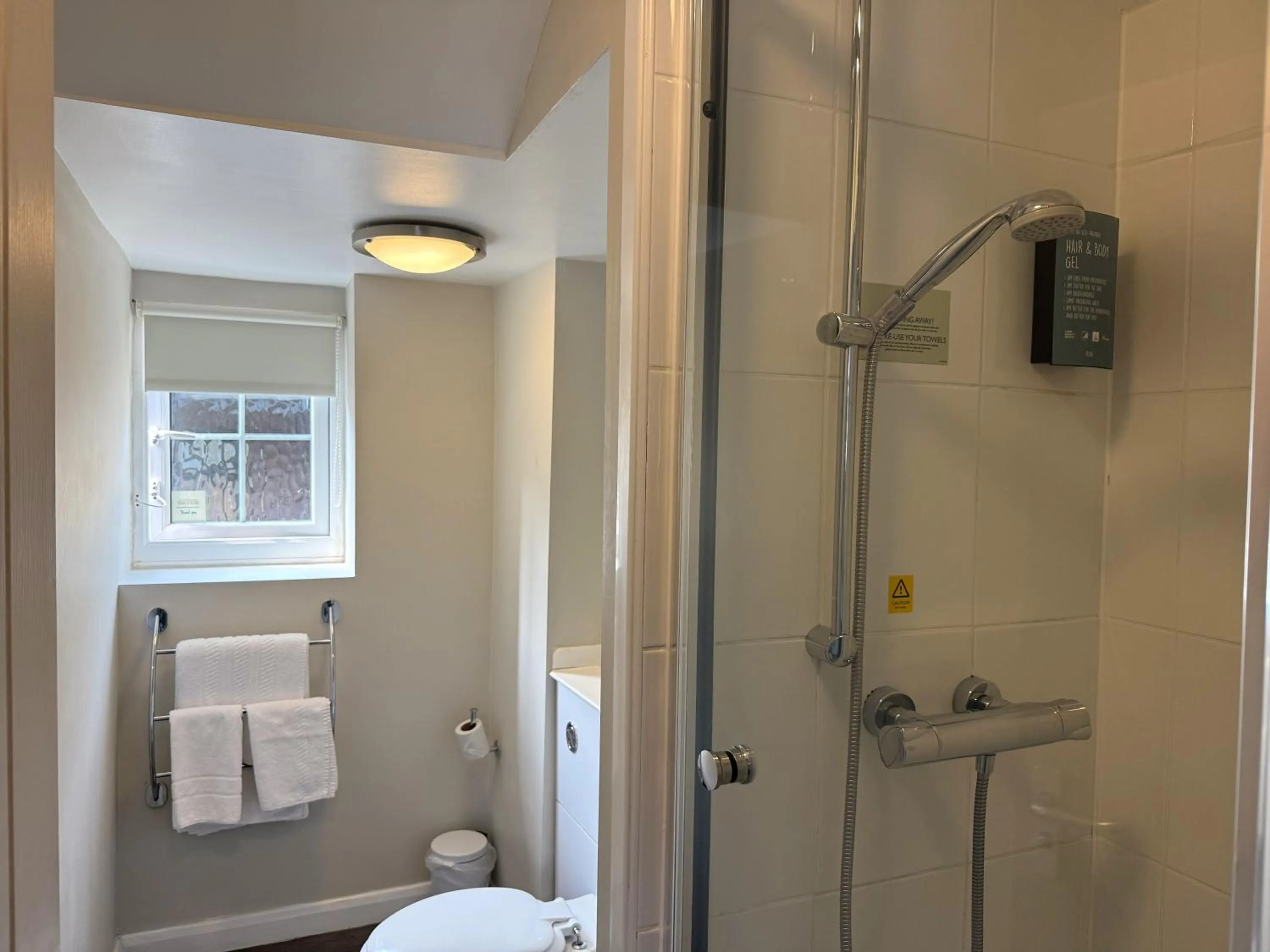 Shower in The Bowman by Greene King Inns