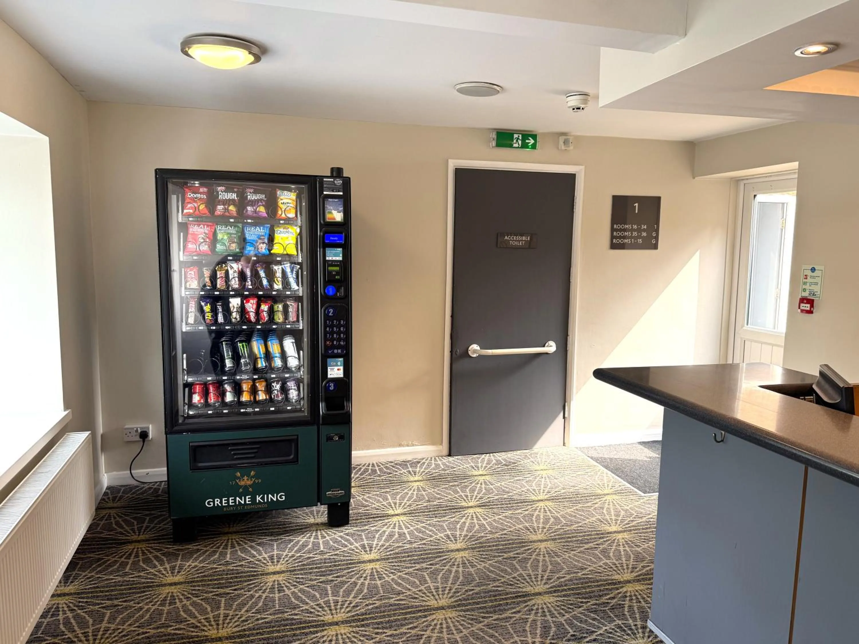 Lobby or reception in The Bowman by Greene King Inns