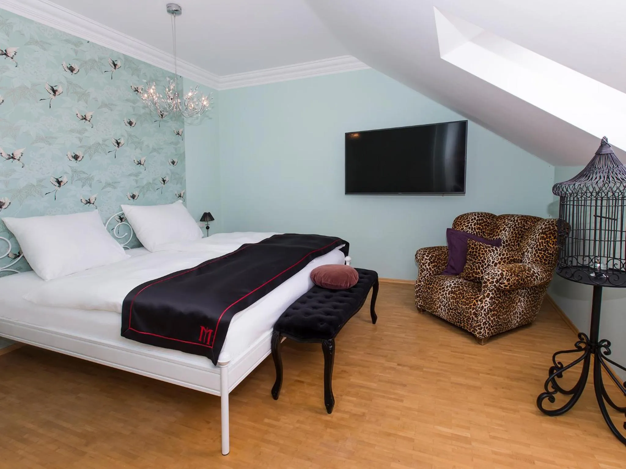 Photo of the whole room, Bed in DORMERO Hotel München-Kirchheim Messe