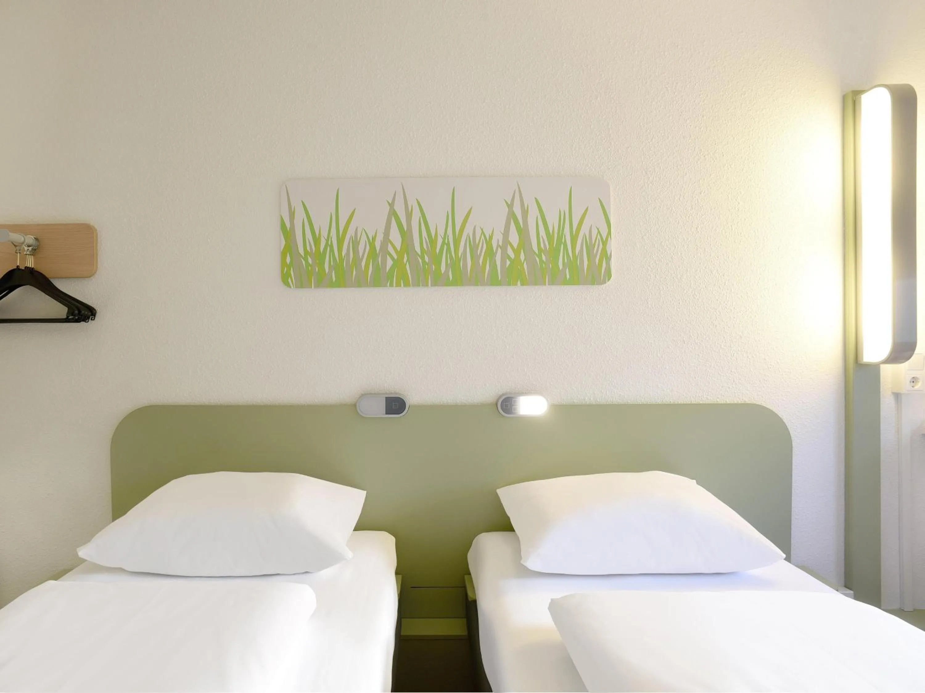 Photo of the whole room, Bed in B&B HOTEL Düren