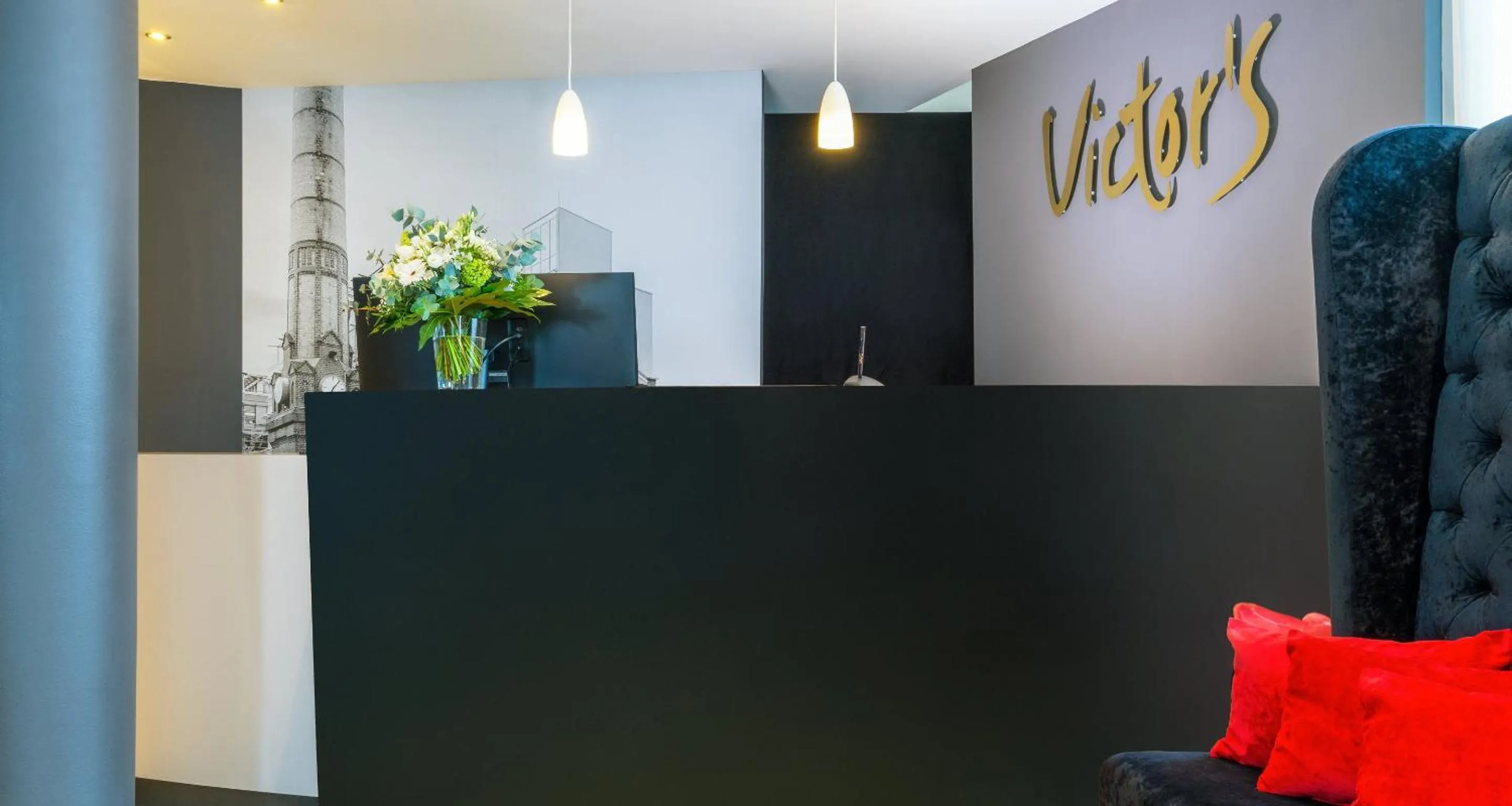 Lobby or reception in Victor's Residenz-Hotel Berlin Tegel