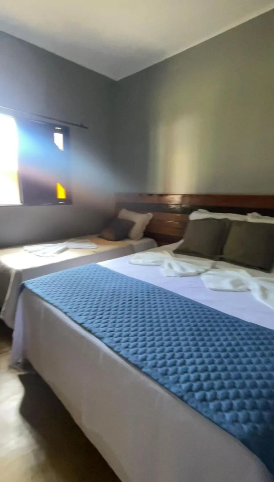 Bed in POUSADA PONTA DA ASA