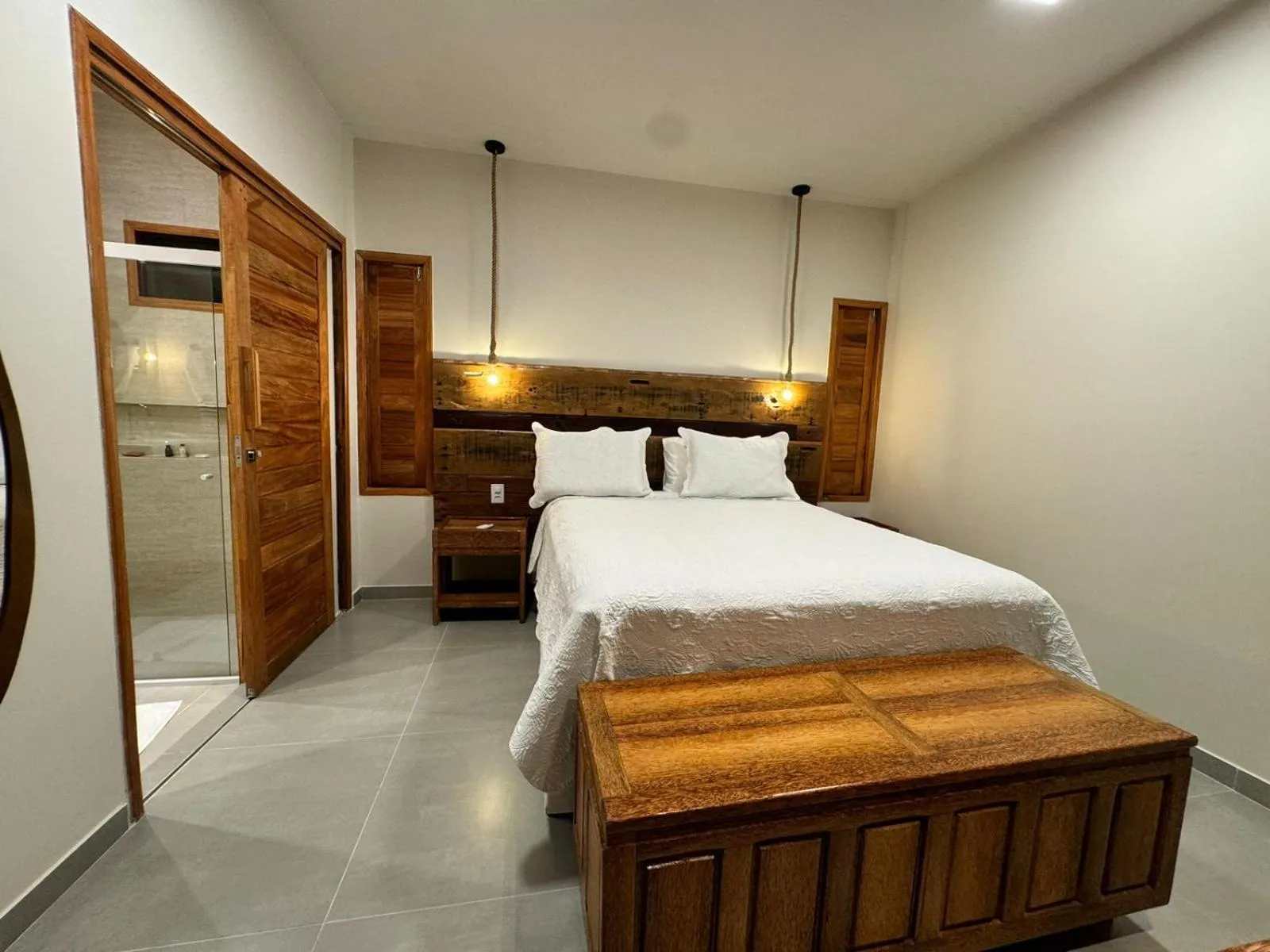 Photo of the whole room, Bed in POUSADA PONTA DA ASA