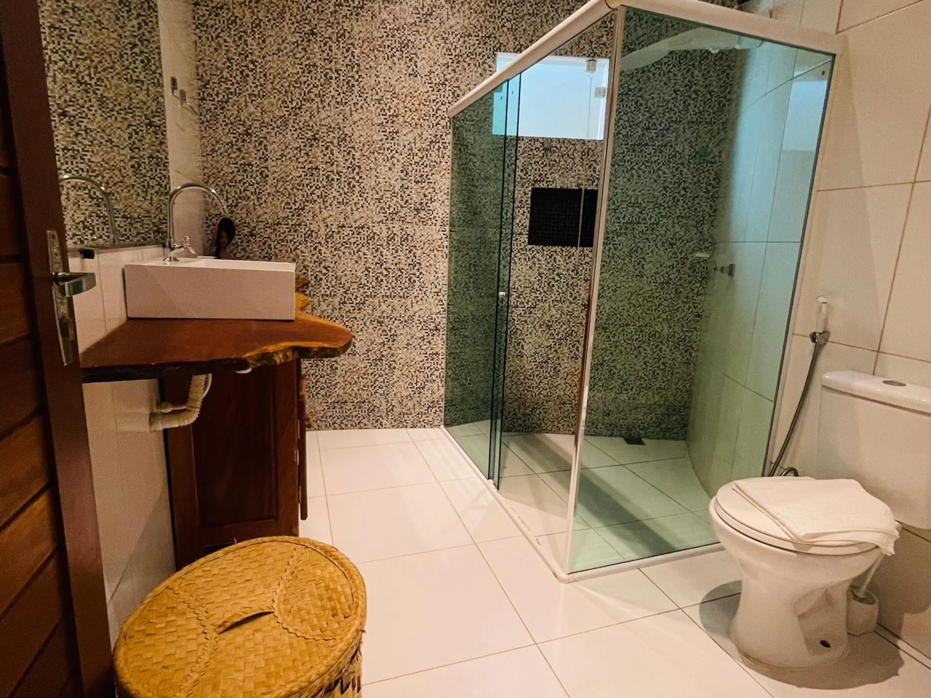 Bathroom in POUSADA PONTA DA ASA