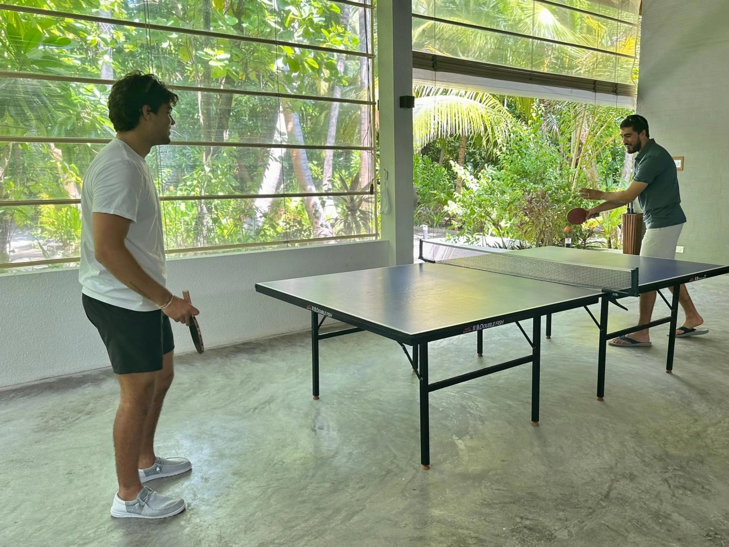 Fitness centre/facilities in Fiyavalhu Resort Maldives