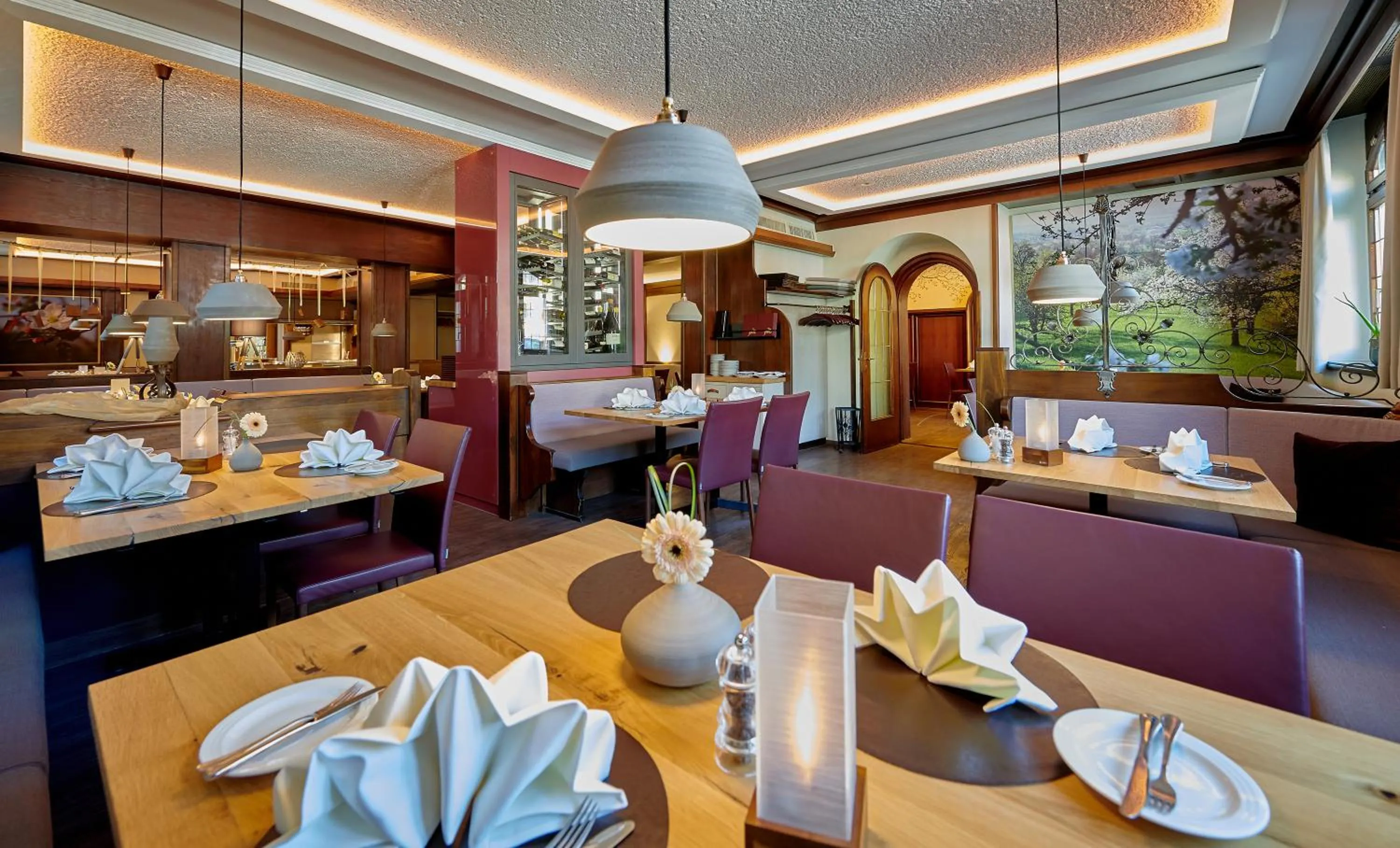 Restaurant/places to eat in Ringhotel Gasthof Hasen