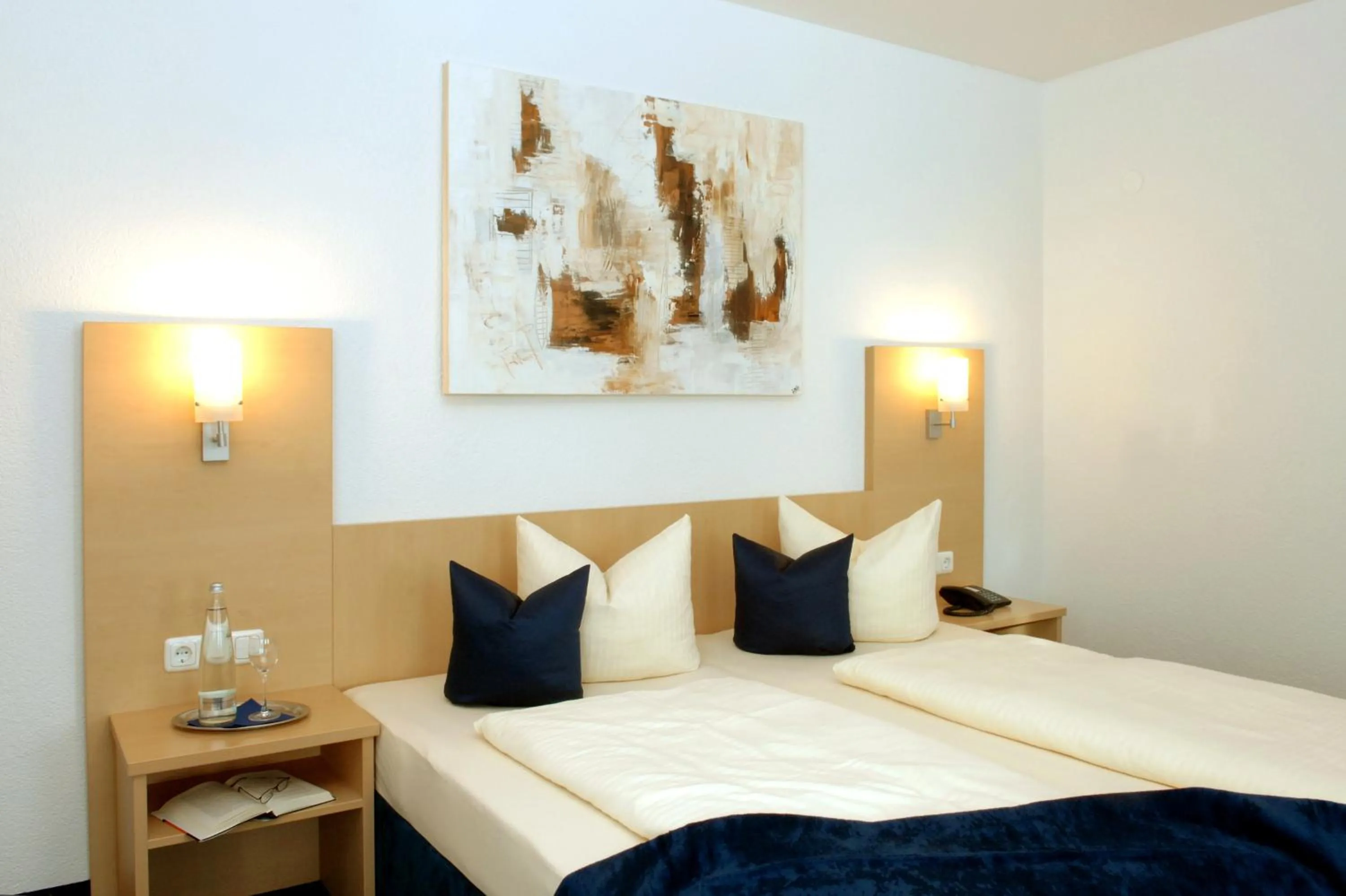 Bed in Hotel Bettina garni