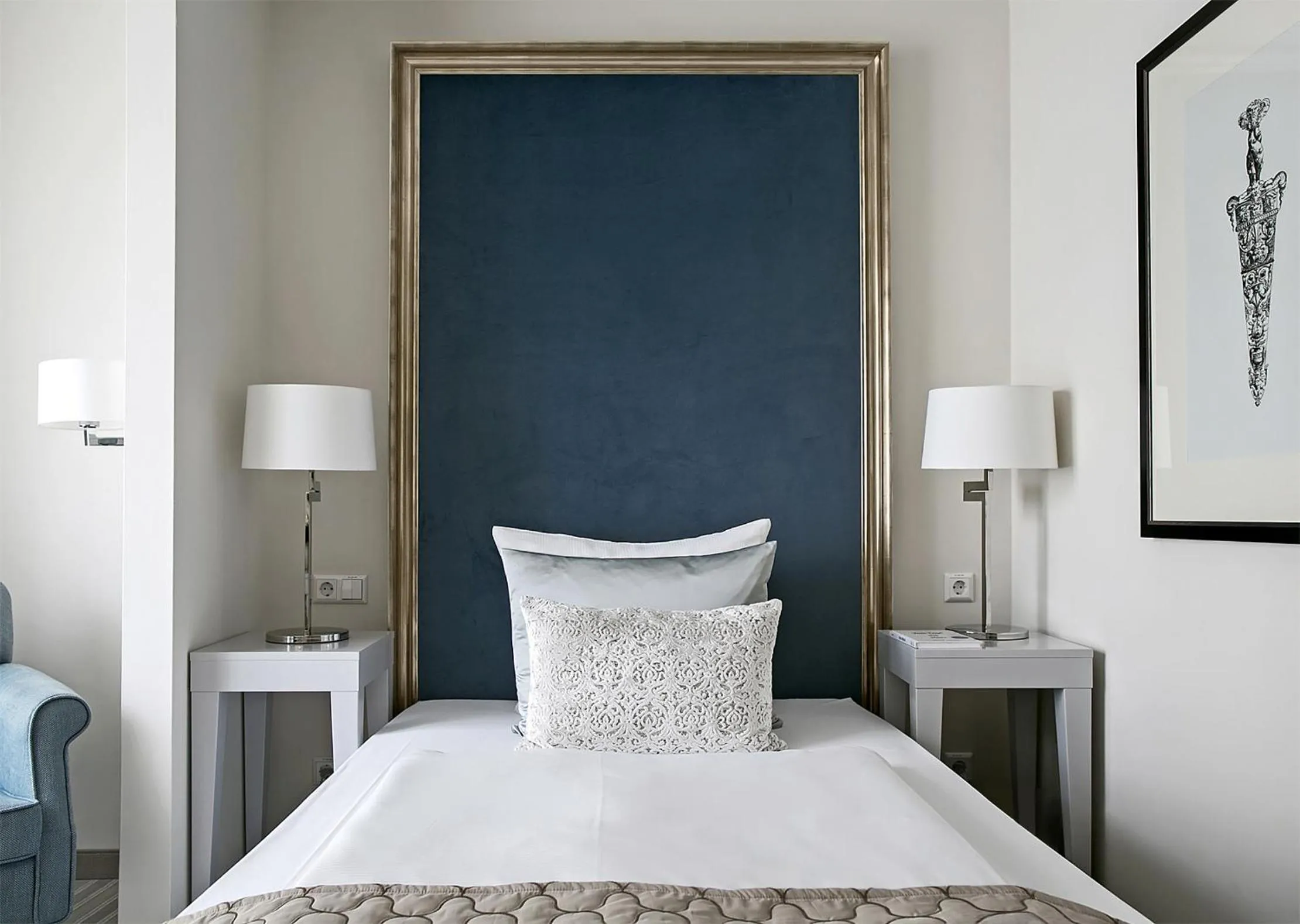 Bed in Dorint Parkhotel Meißen