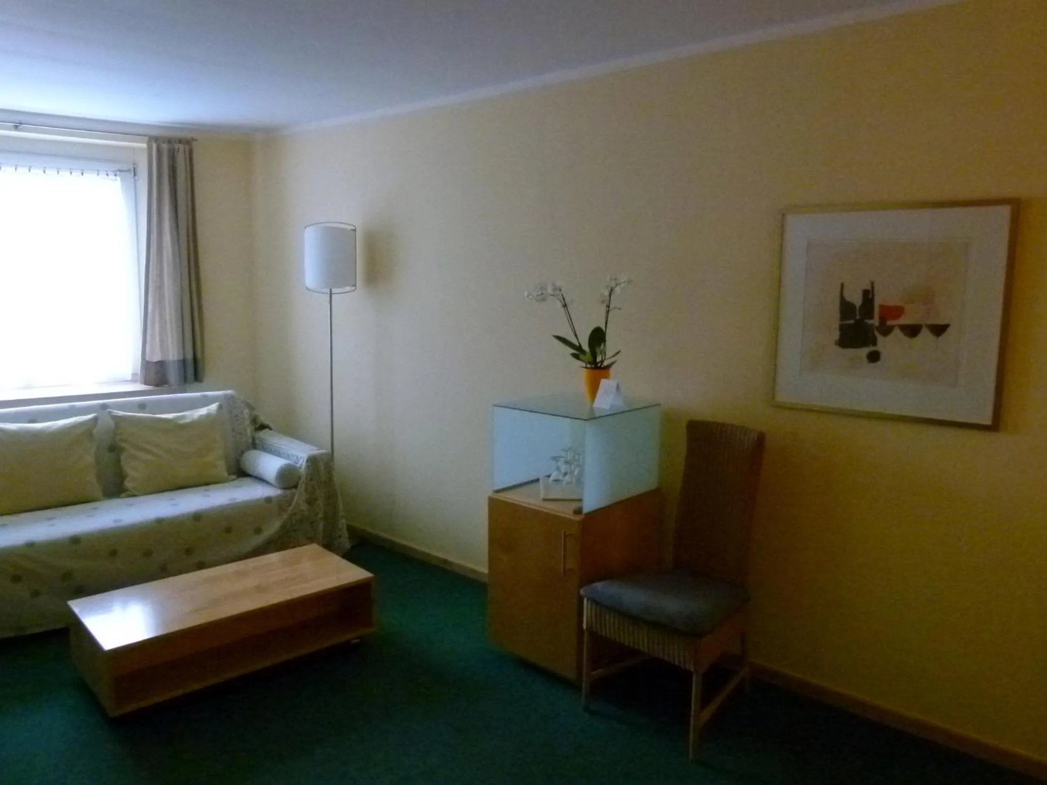 Decorative detail, Bed in Hotel Markt3